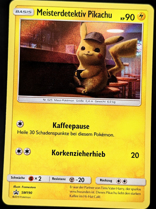Meisterdetektiv Pikachu SM190 DE