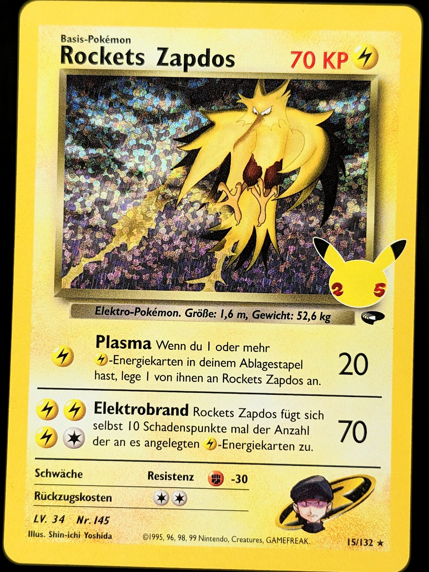 Rockets Zapdos 15/132 DE