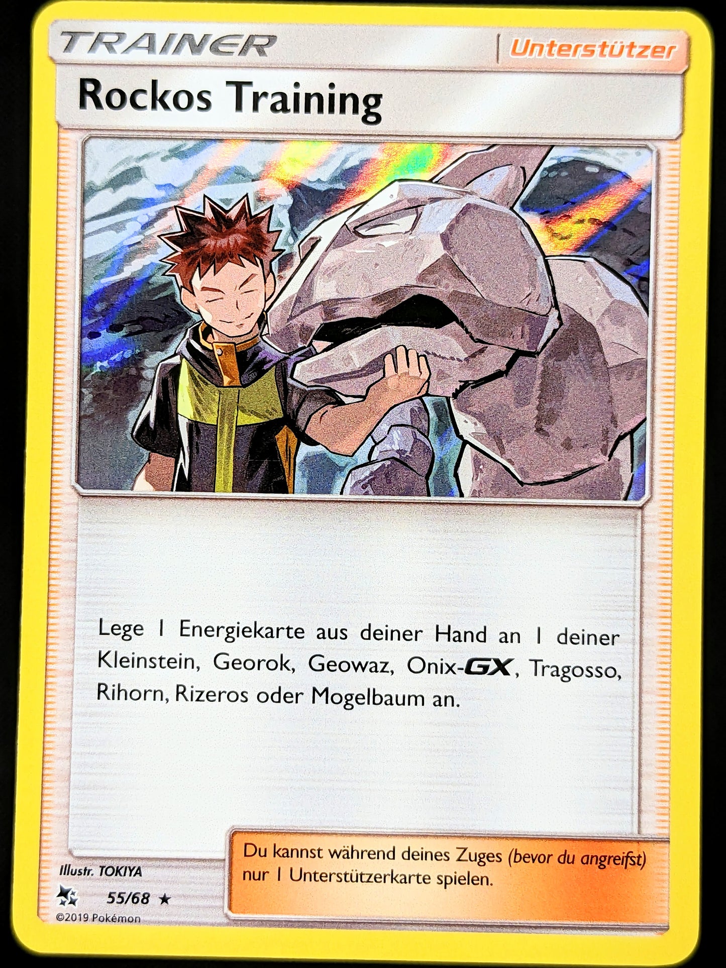 Rockos Training Holo 55/68 DE