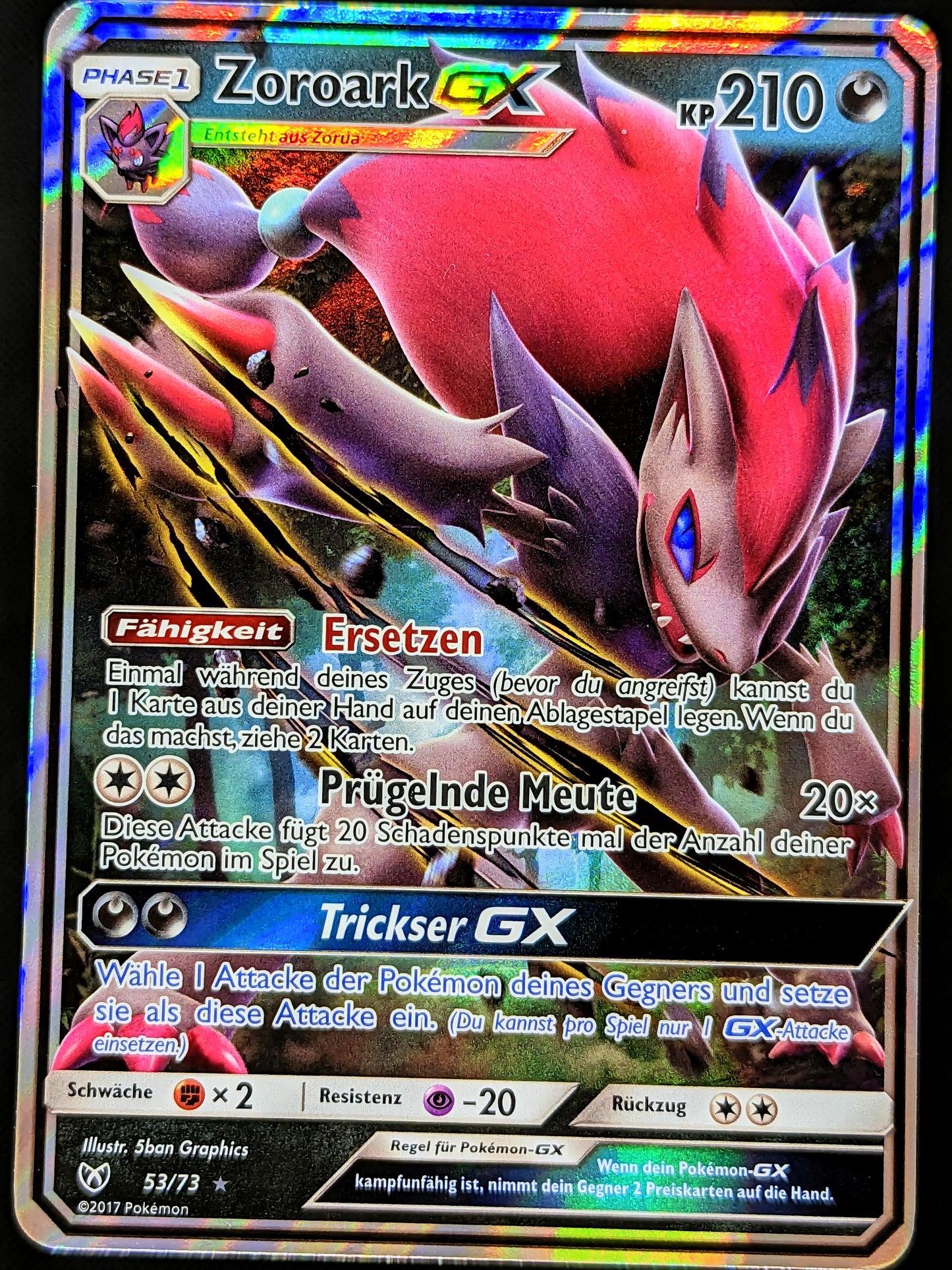 Zoroark GX 53/73 DE