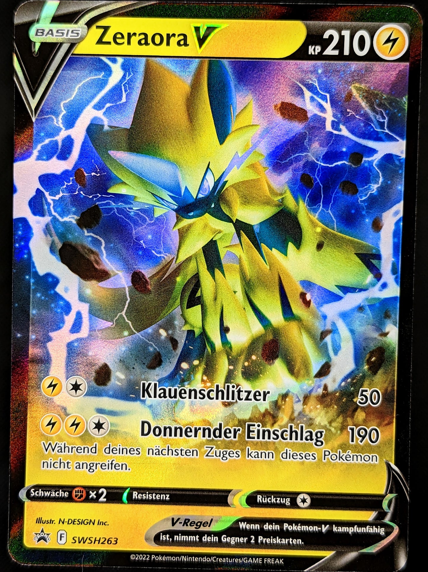 Zeraora V Promo SWSH263 DE