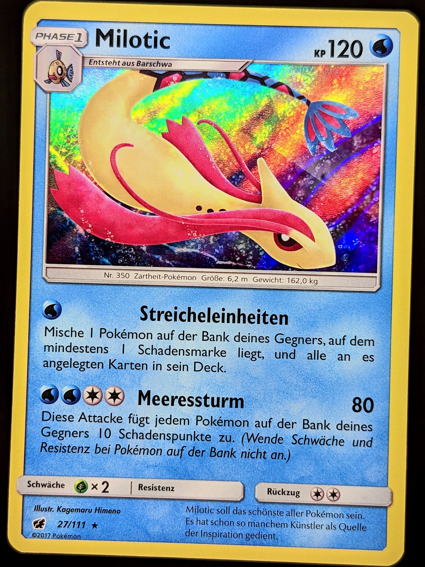 Milotic Holo 27/111 DE