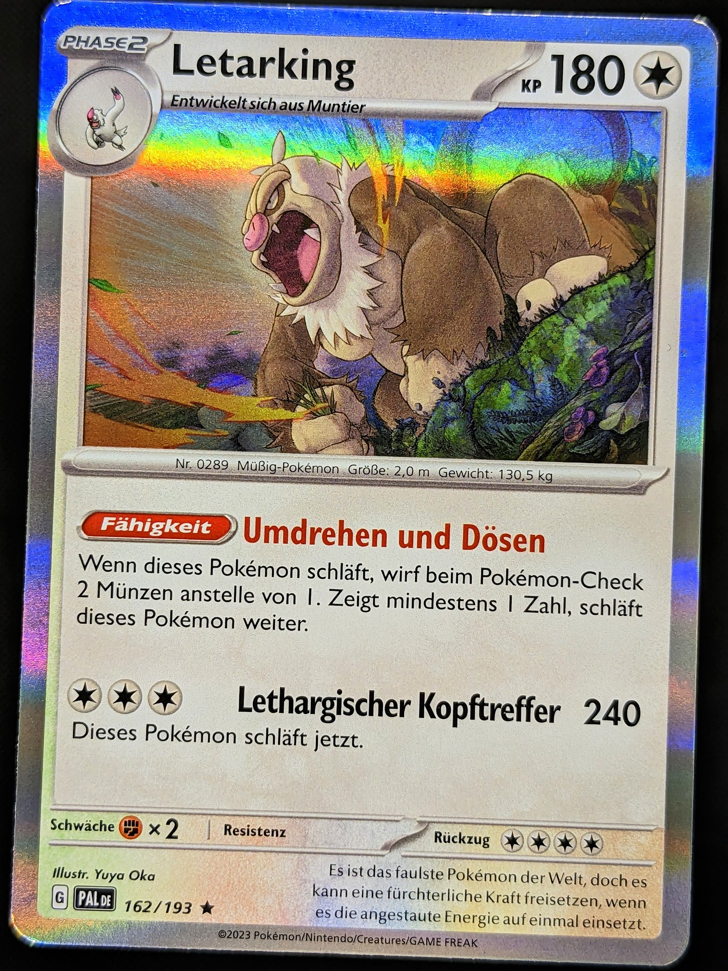 Letarking Holo 162/193 DE