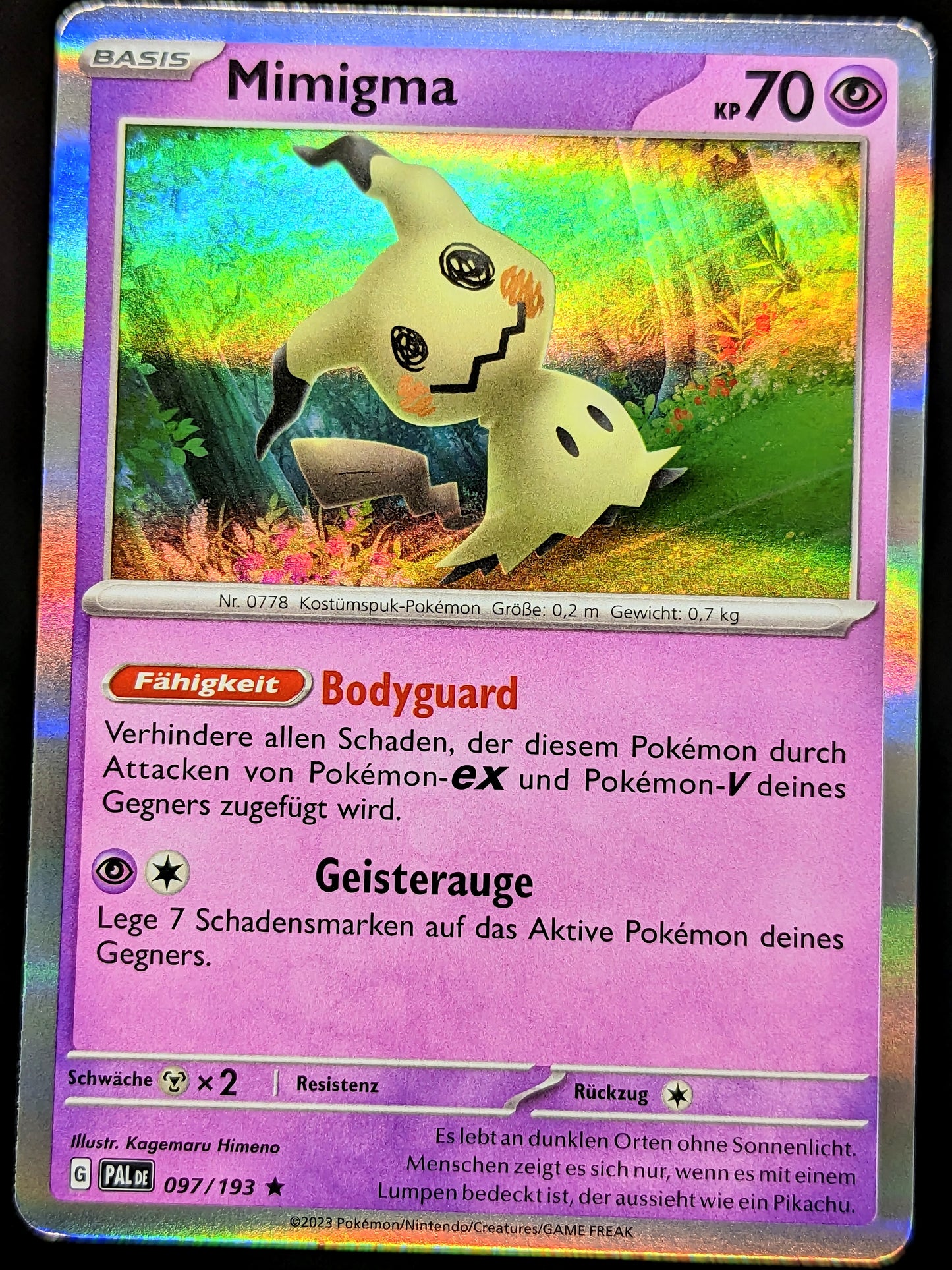 Mimigma Holo 097/193 DE