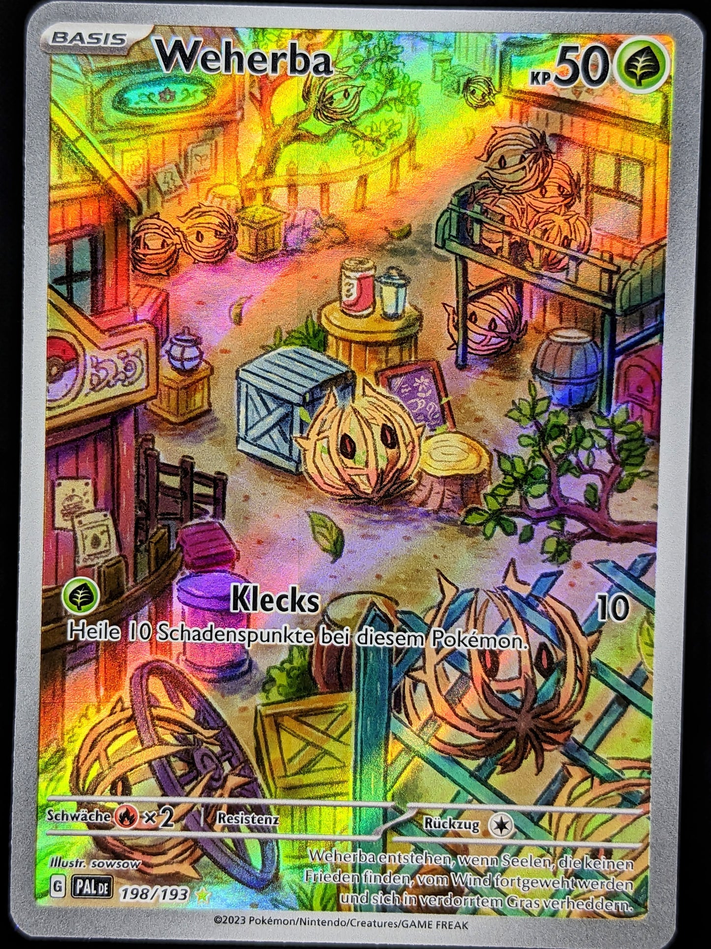 Weherba 198/193 Illustration Rare DE