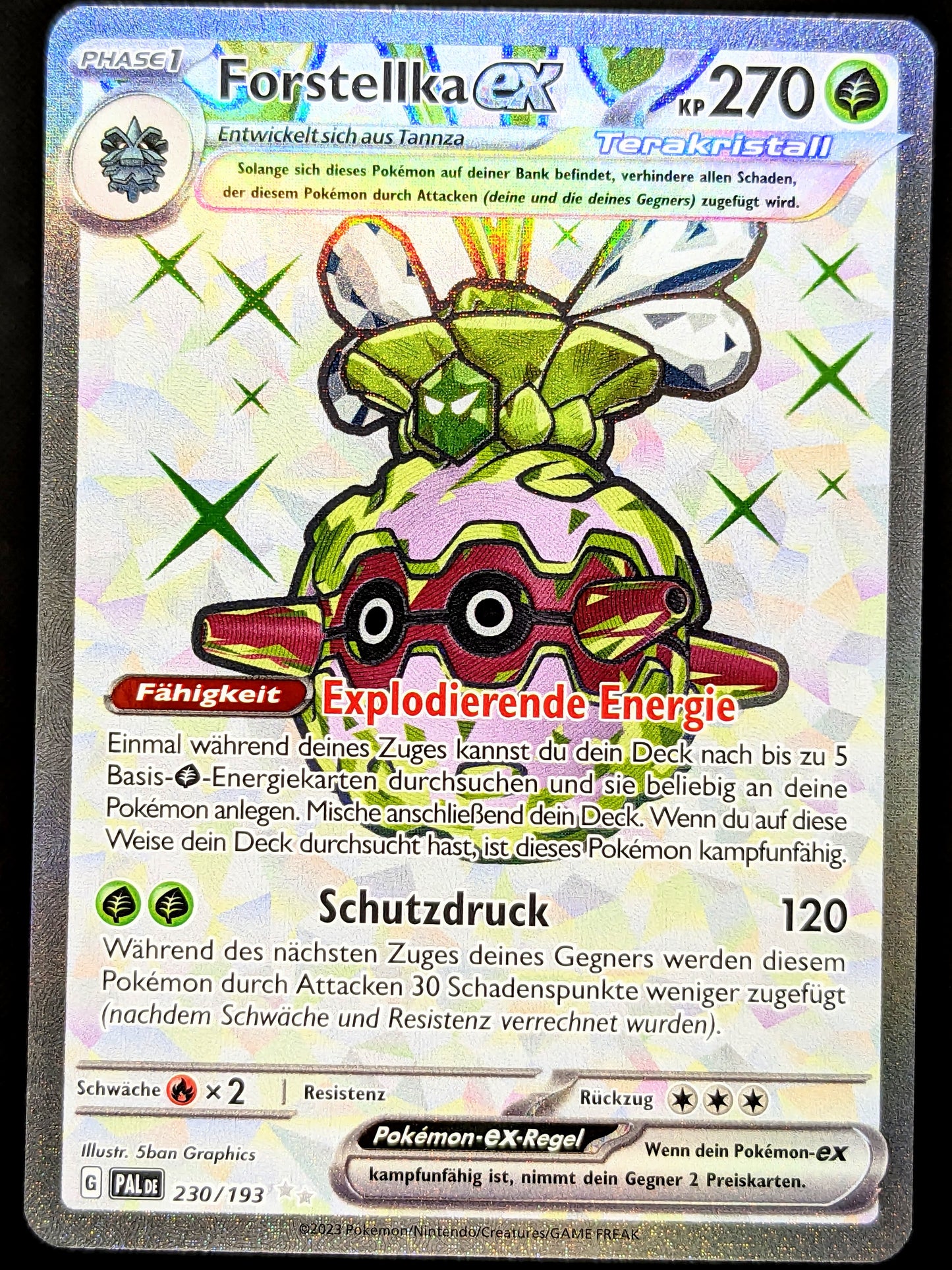 Forstellka Ex Terakristall Full Art 230/193 DE