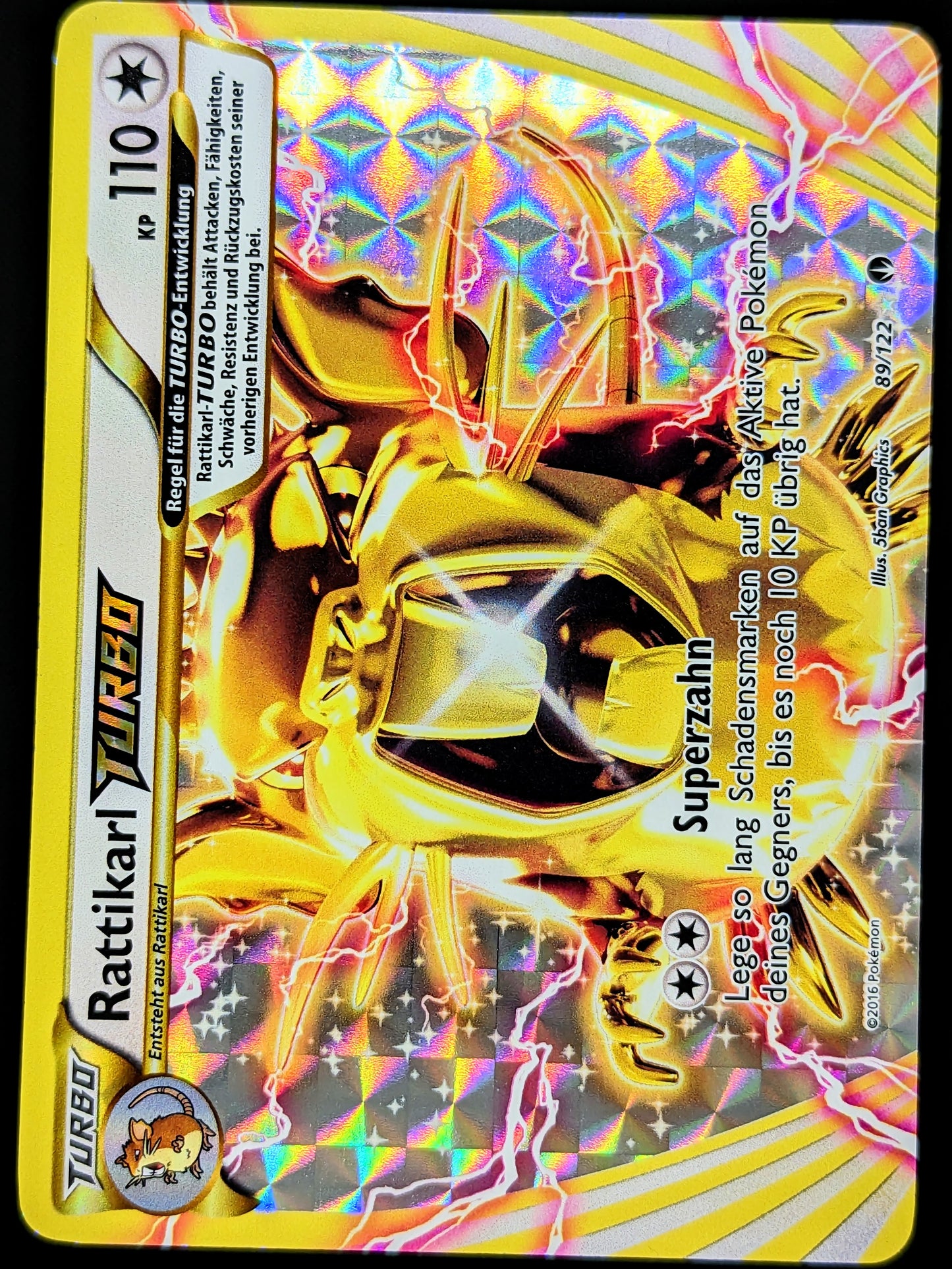 Rattikarl Turbo 89/122 DE