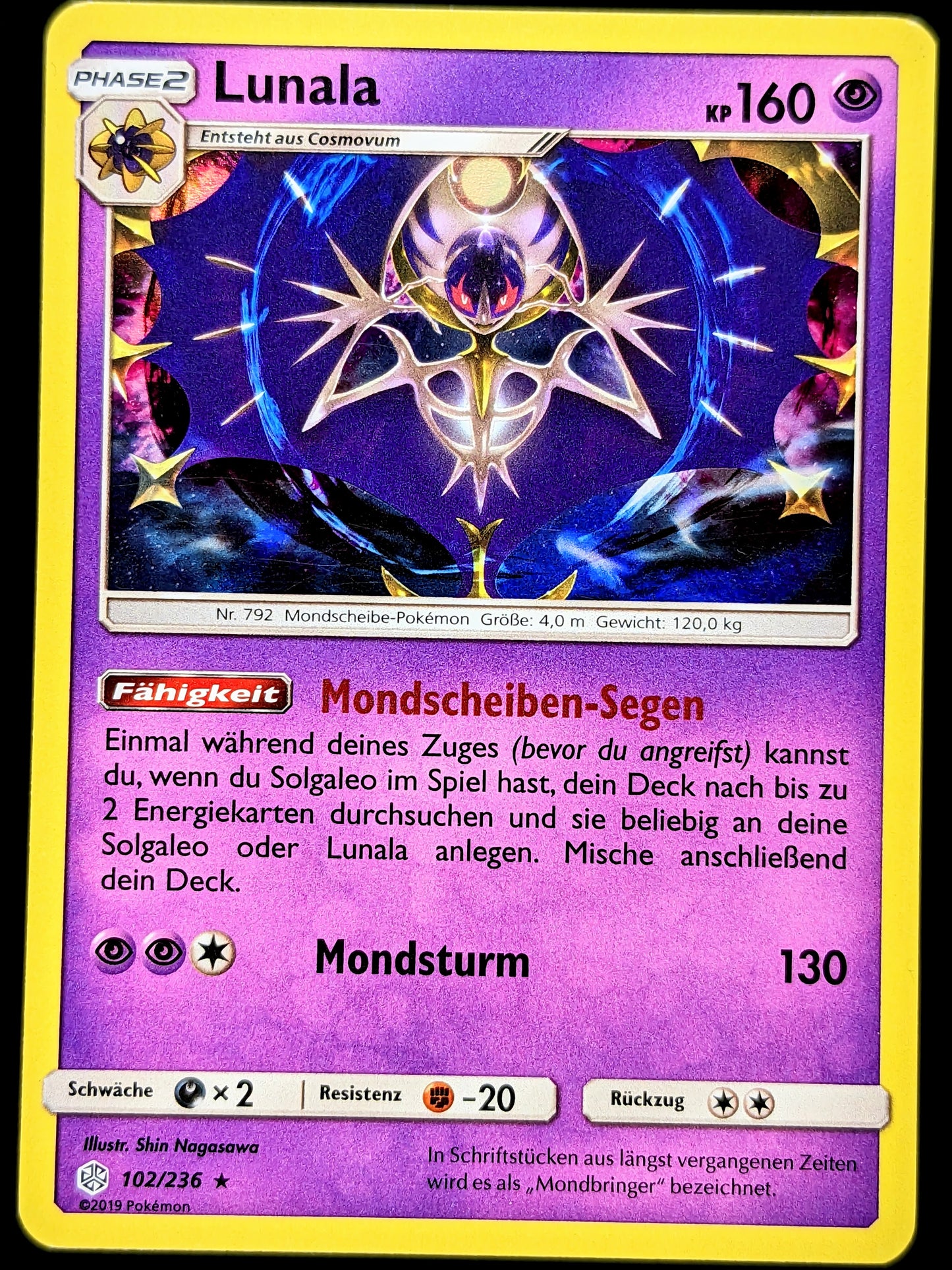 Lunala Holo 102/236 DE