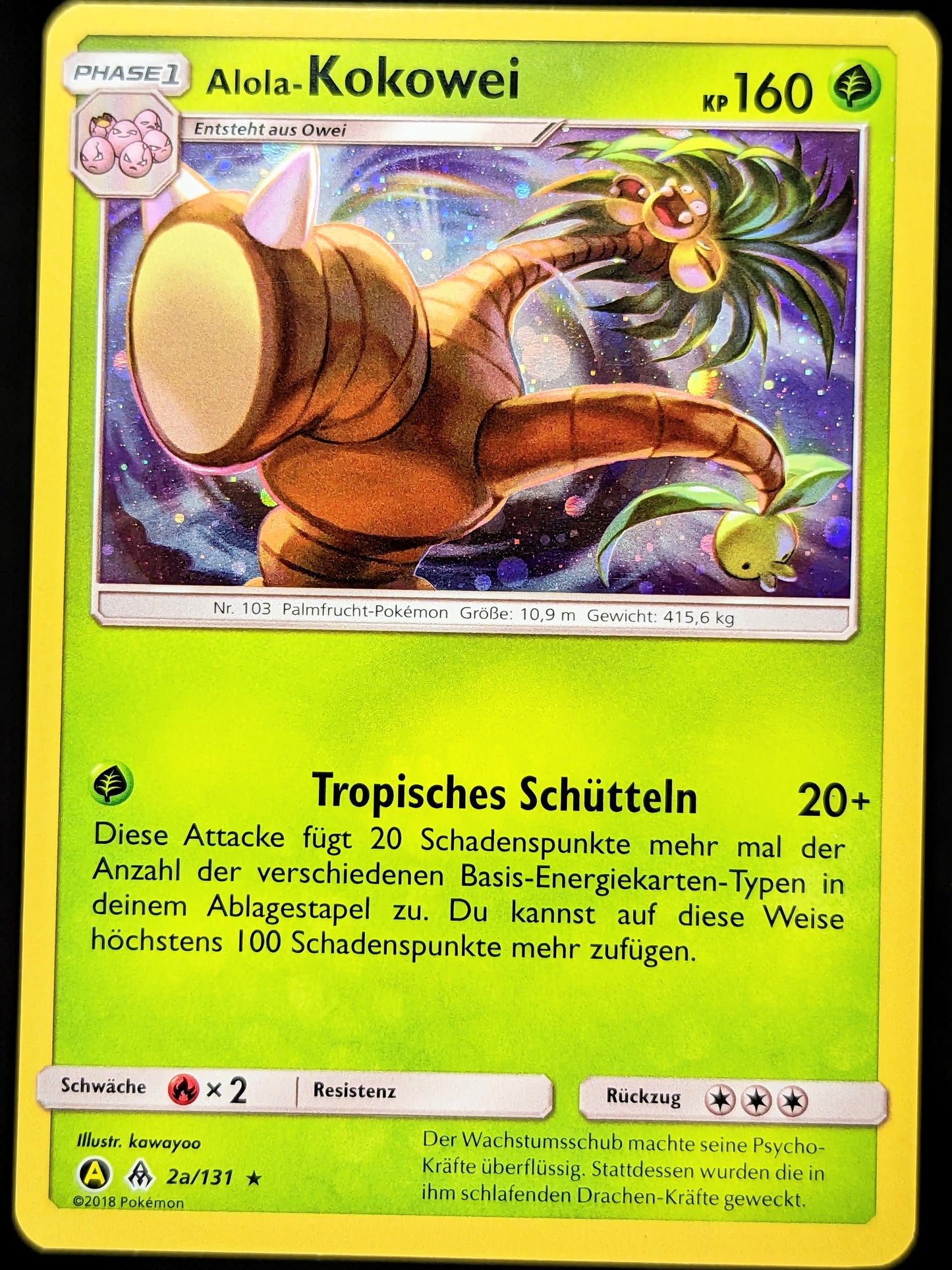 Alola-Kokowei Holo 2a/131 DE