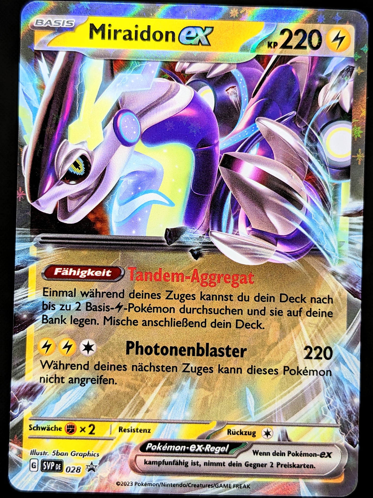 Miraidon Ex Promo SVP028 DE