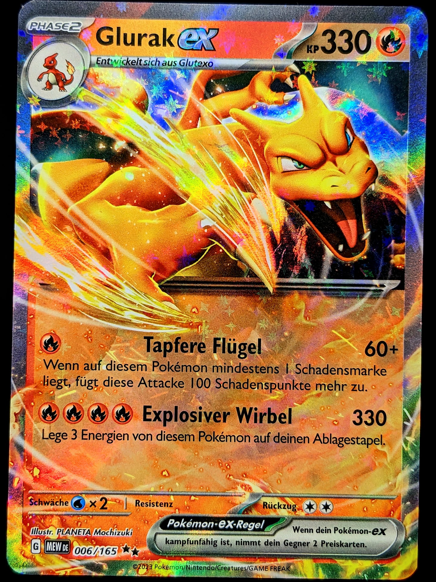 Glurak Ex 006/165 DE