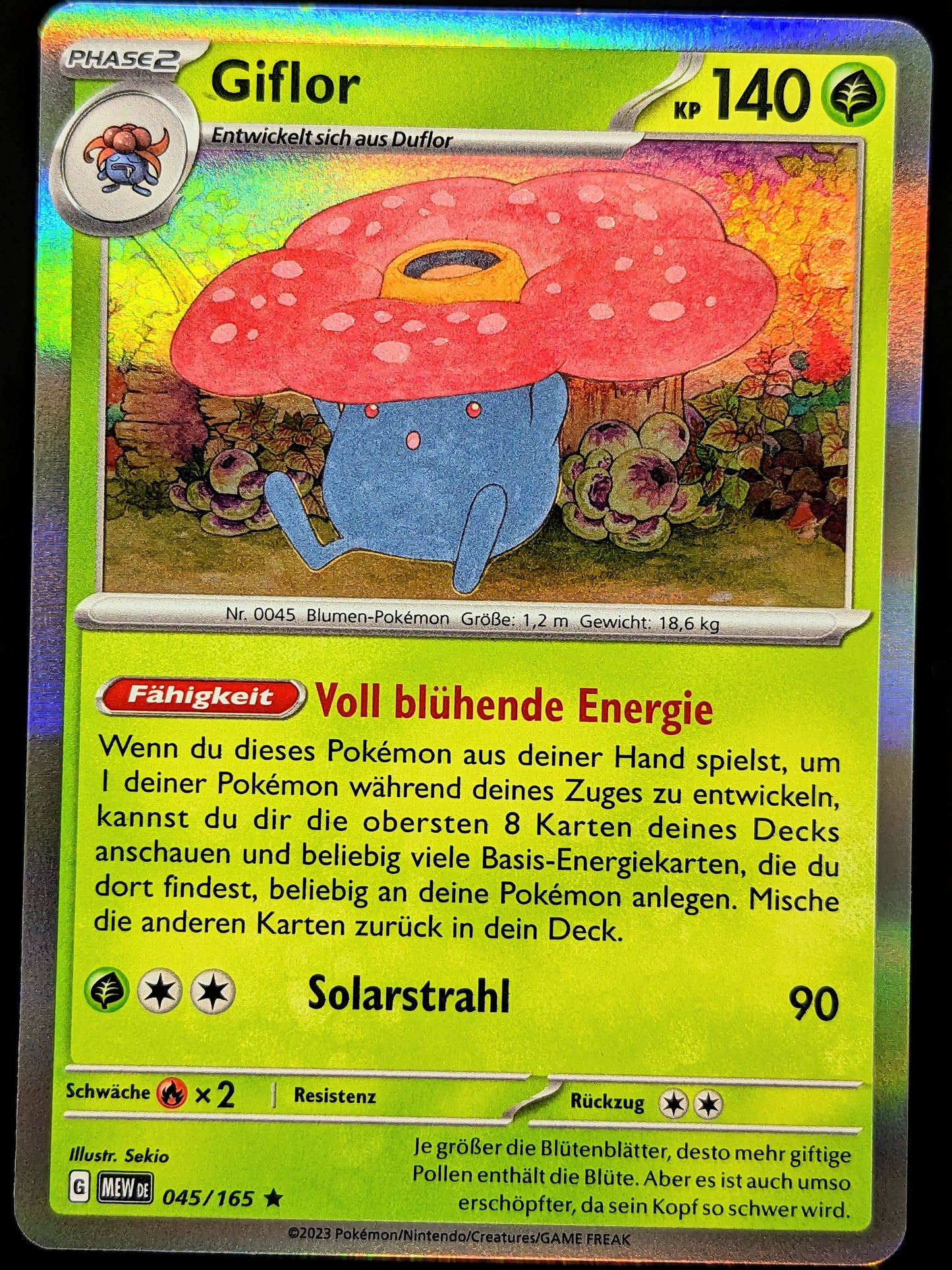 Giflor Holo 045/165 DE