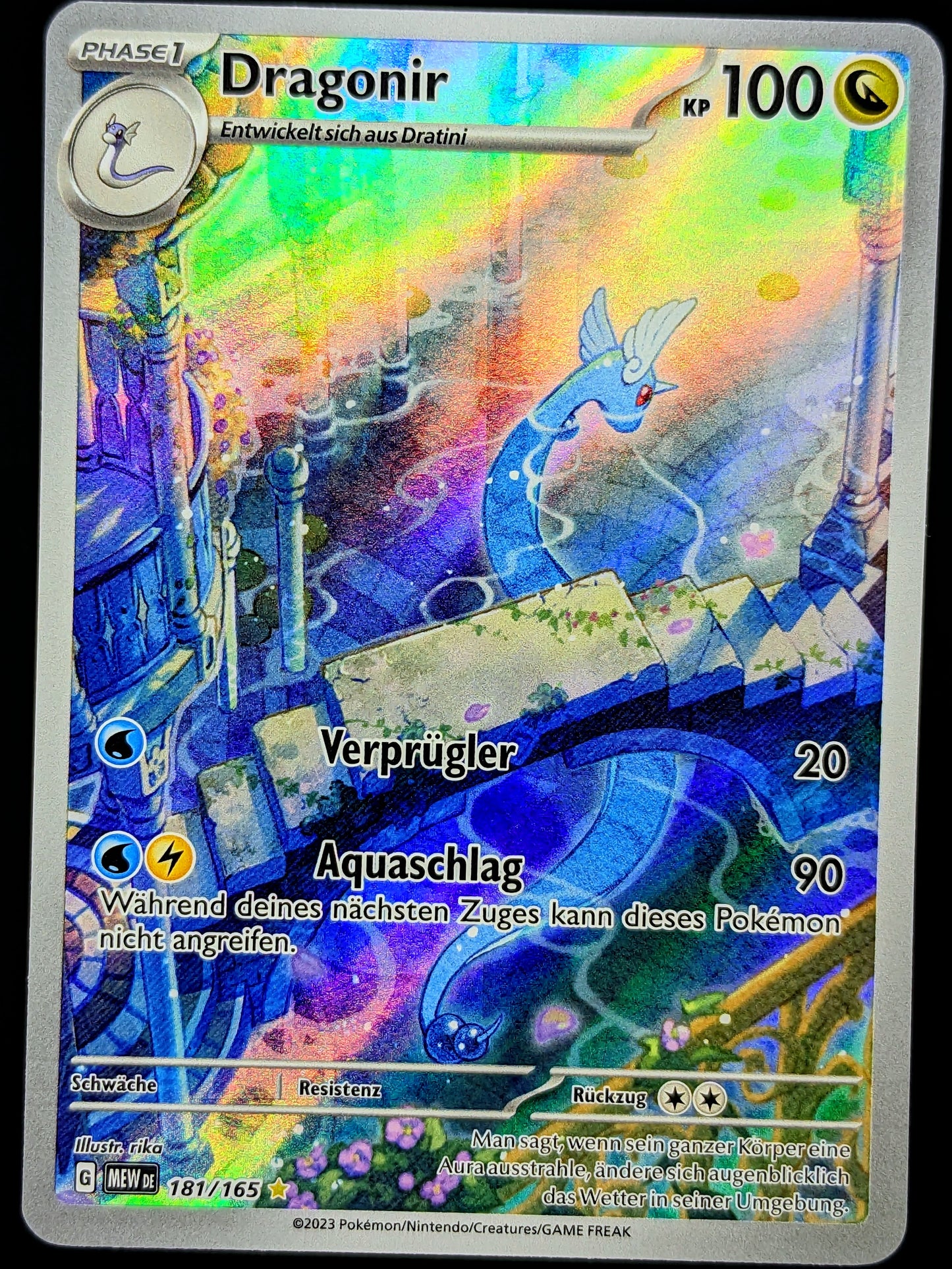 Dragonir 181/165 Illustration Rare DE