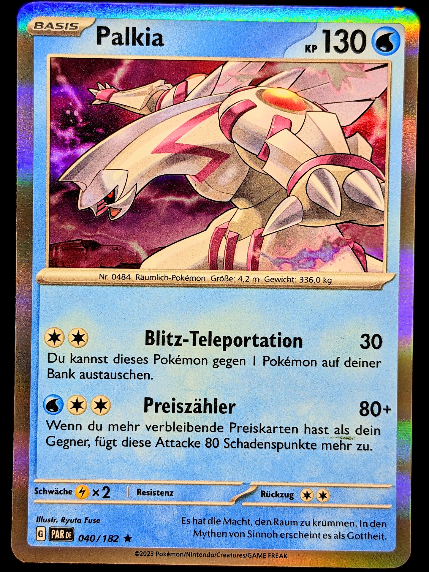 Palkia Holo 040/182 DE