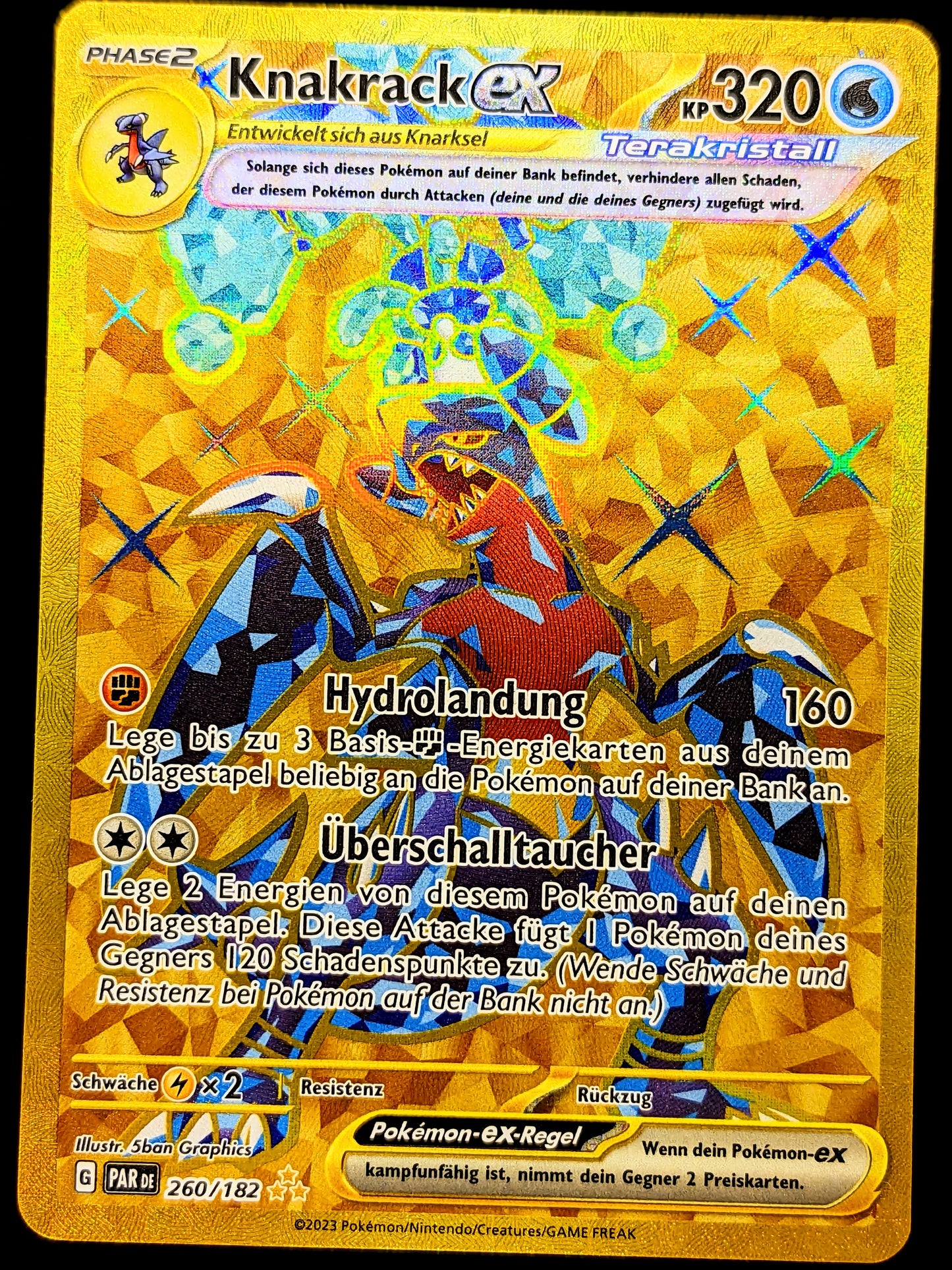 Knakrack Ex Terakristall Gold 260/182 DE