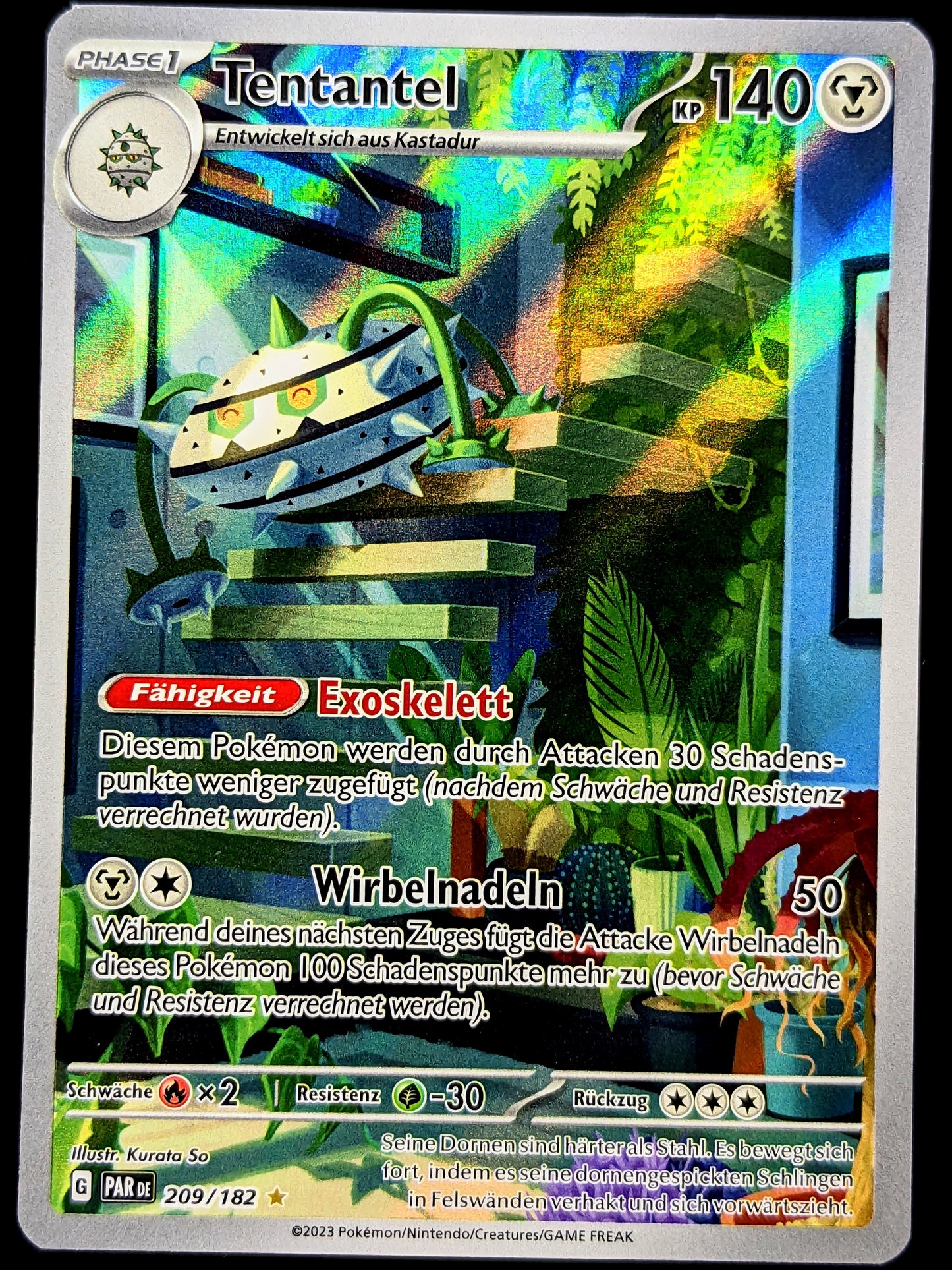 Tentantel 209/182 Illustration Rare DE