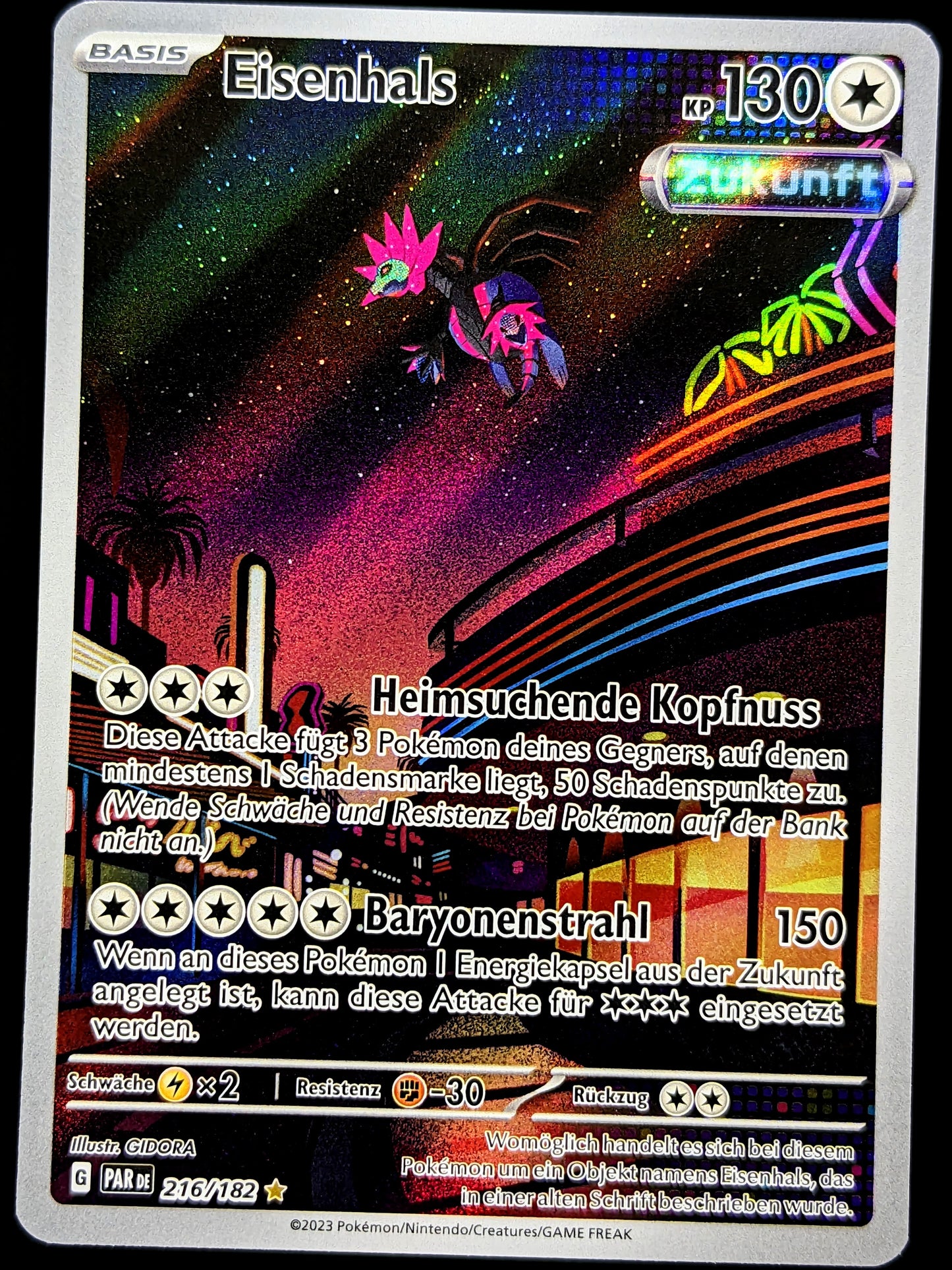 Eisenhals 216/182 Illustration Rare DE