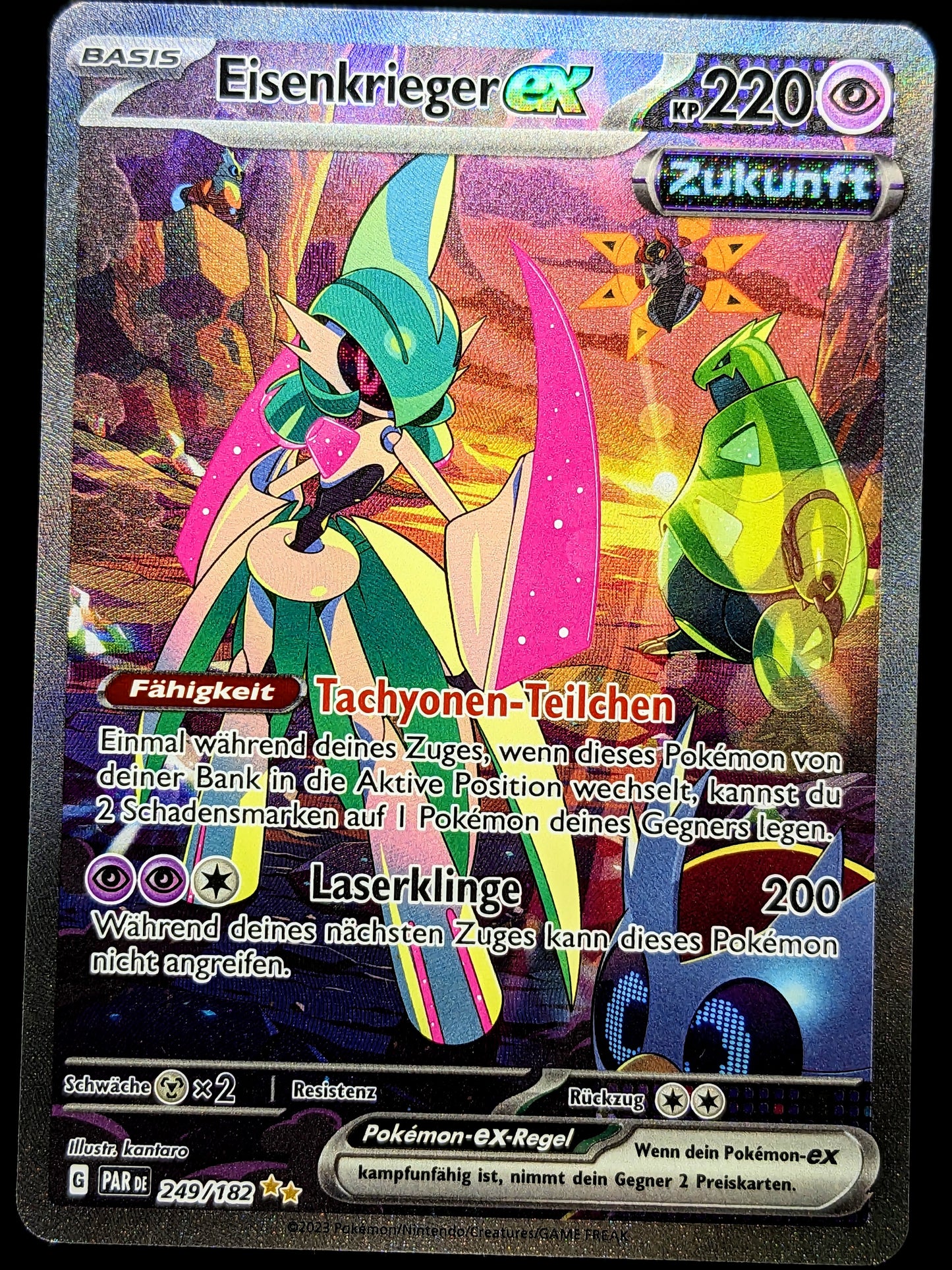 Eisenkrieger Ex 249/182 Special Illustration Rare DE