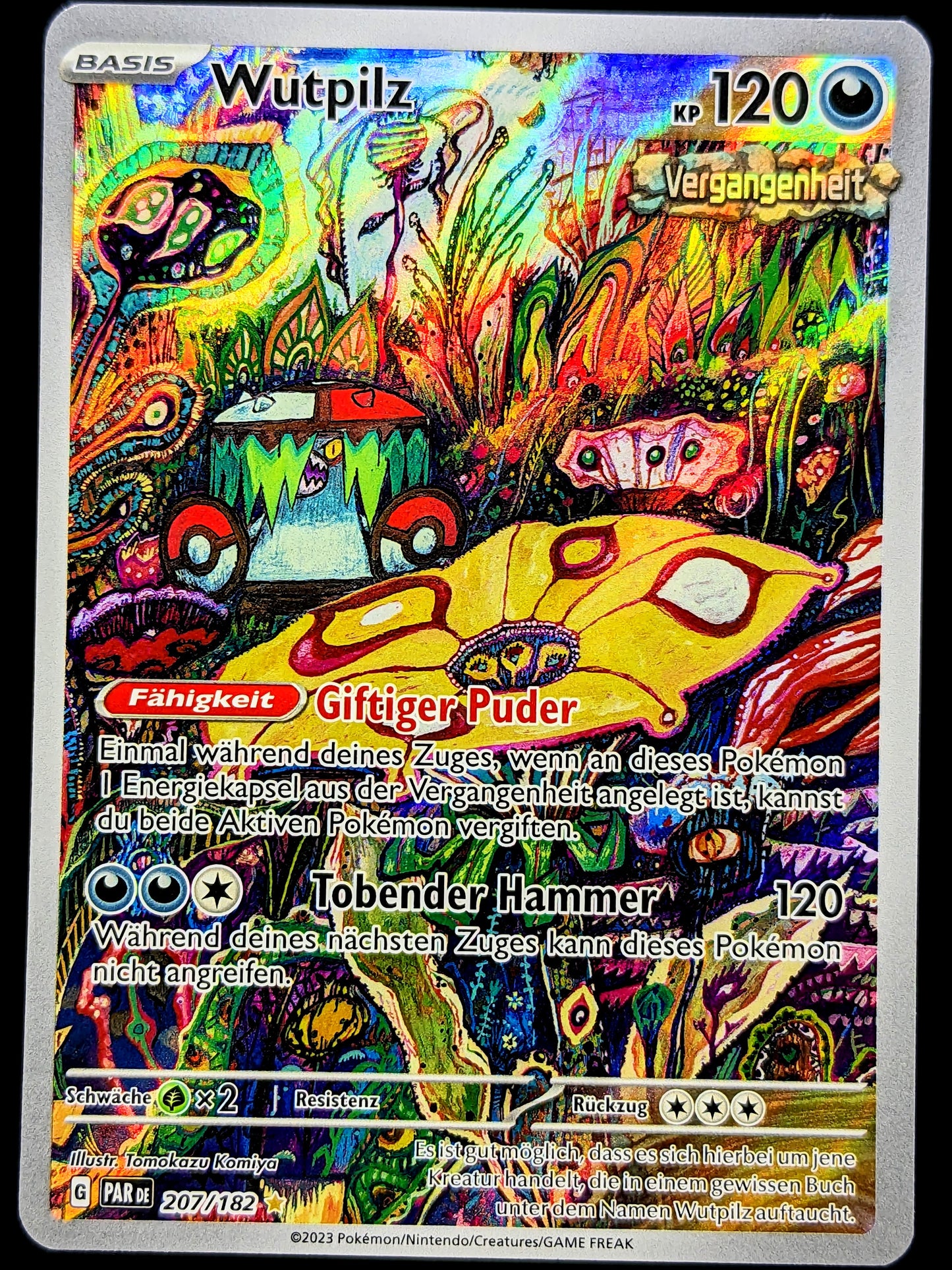 Wutpilz 207/182 Illustration Rare DE