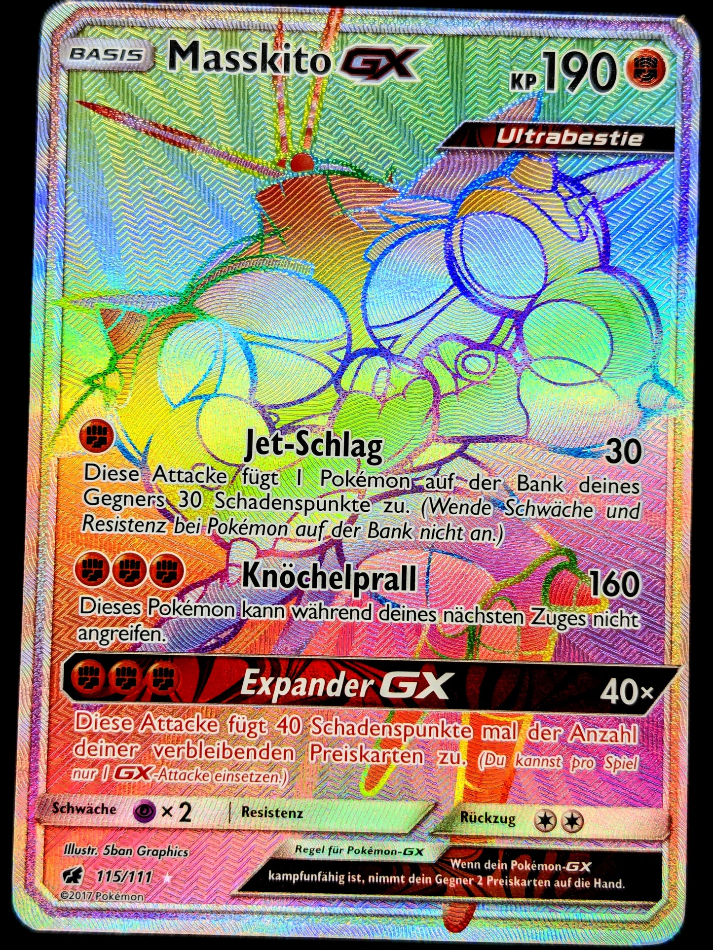 Masskito GX Rainbow 115/111 DE