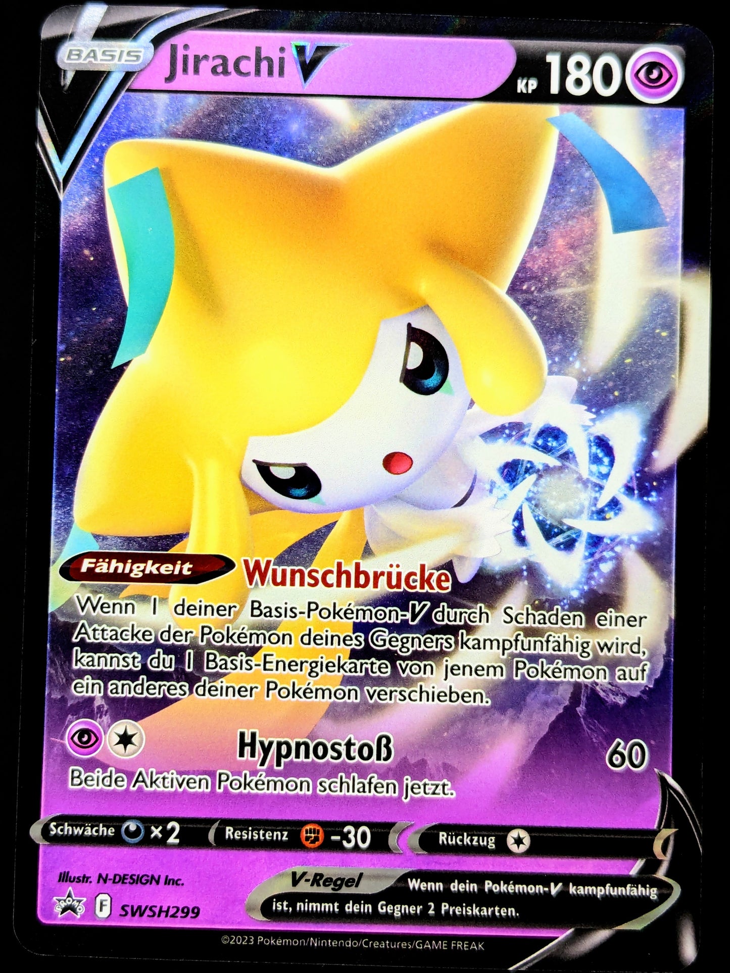 Jirachi V Promo SWSH299 DE
