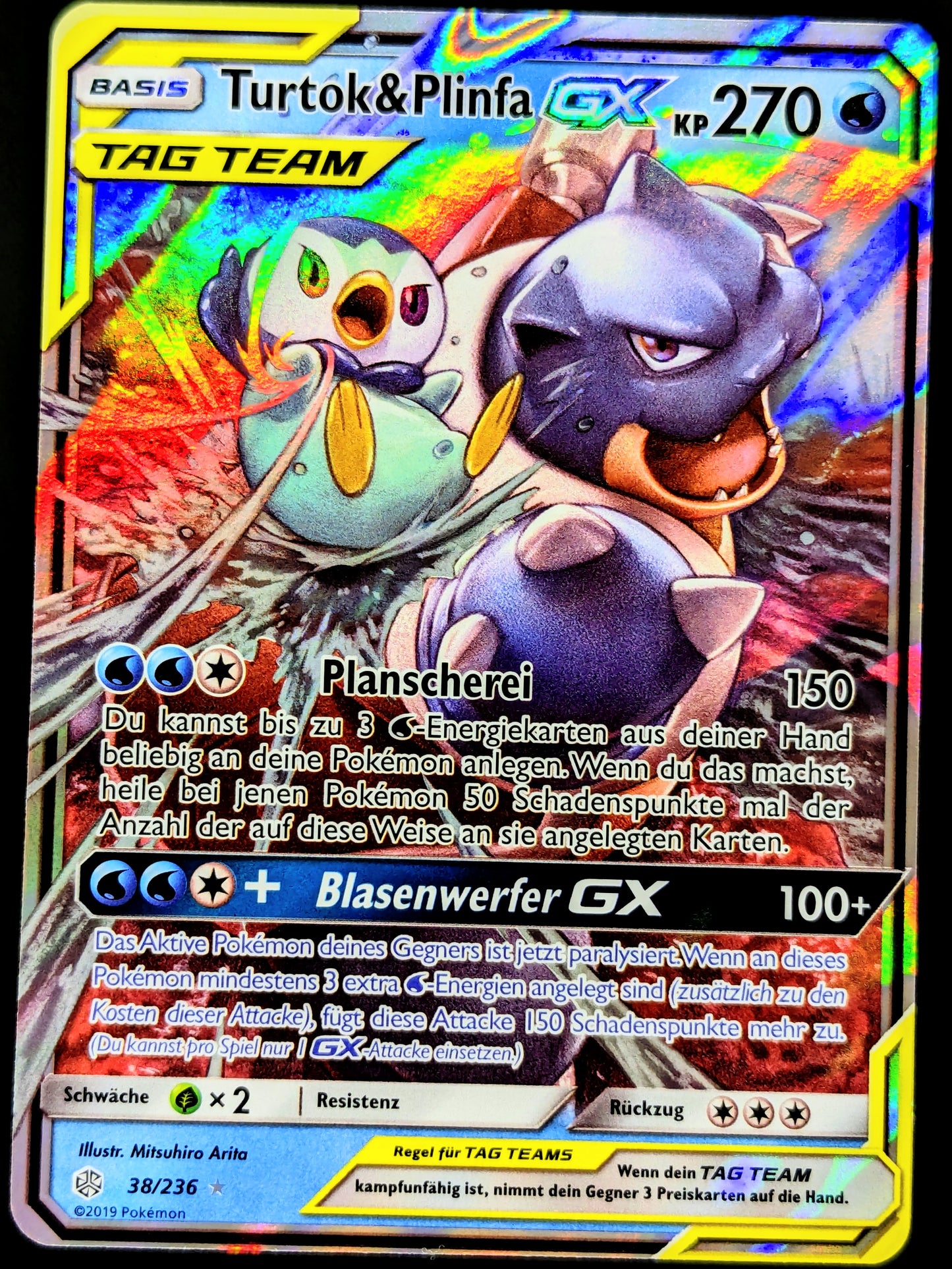 Turtok & Plinfa GX Tag Team 38/236 DE