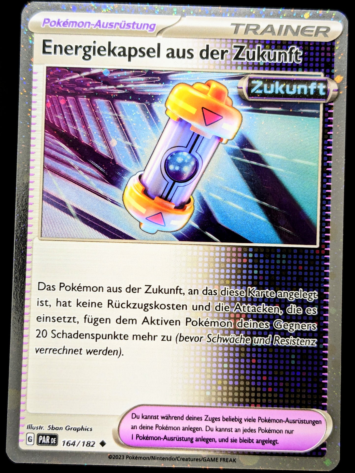 Energiekapsel aus der Zukunft Holo 164/182 DE