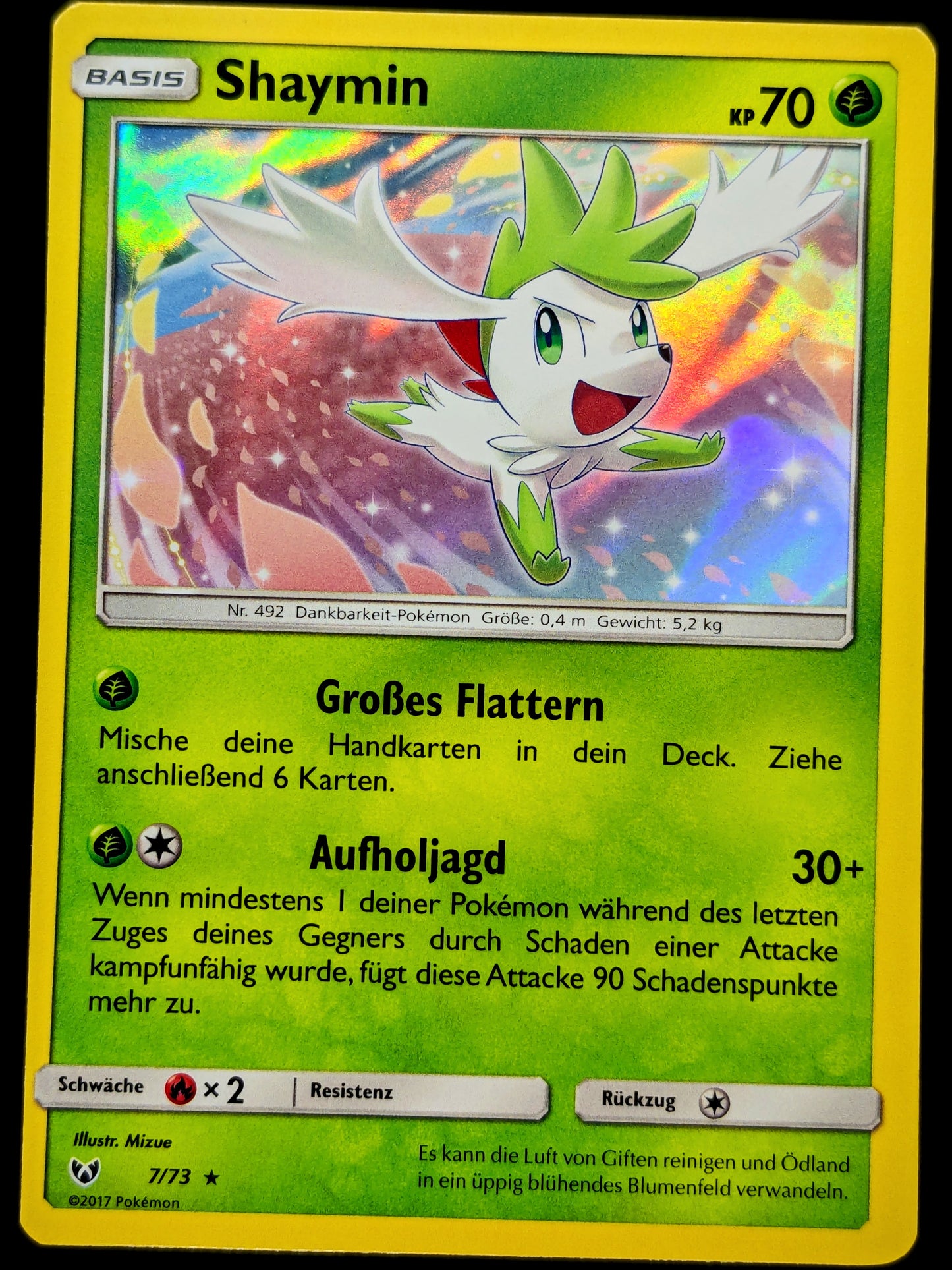 Shaymin Holo 7/73 DE