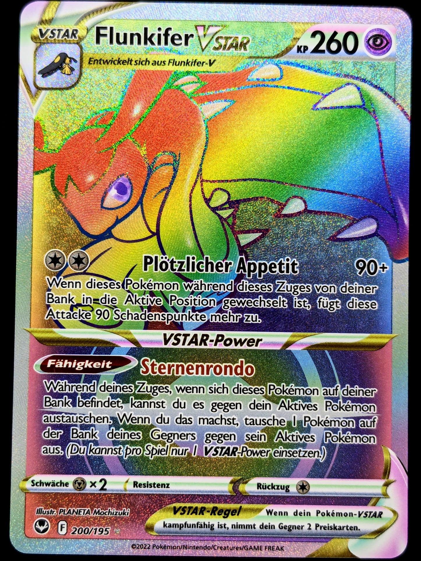 Flunkifer VStar Rainbow 200/195 DE