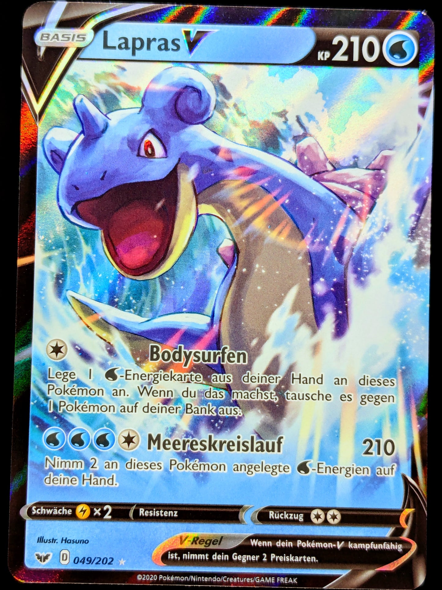 Lapras V 049/202 DE