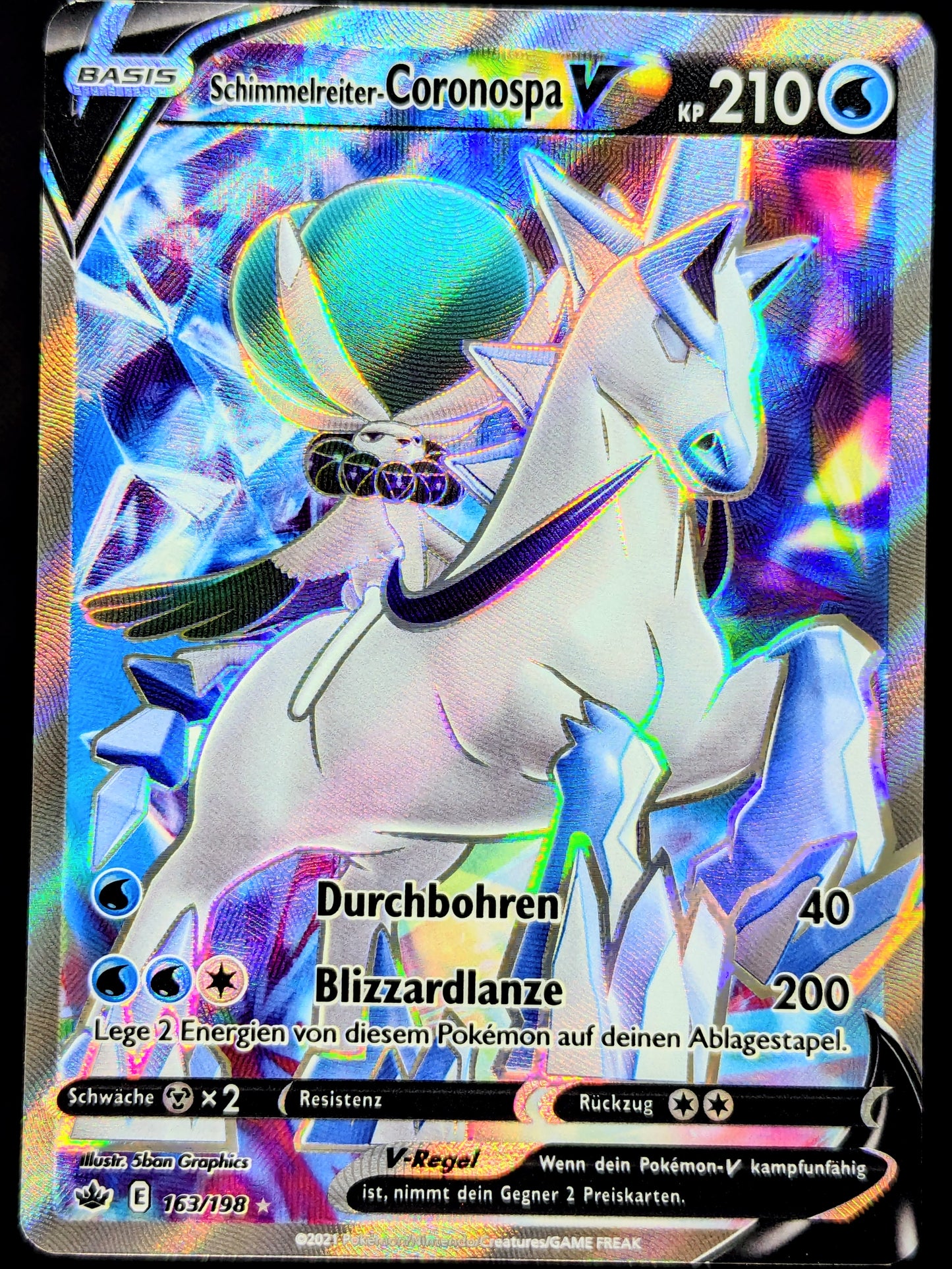 Schimmelreiter-Coronospa V Full Art 163/198 DE