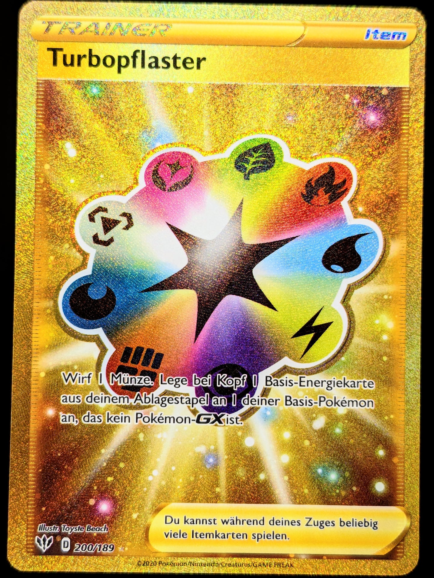 Turbopflaster Gold 200/189 DE