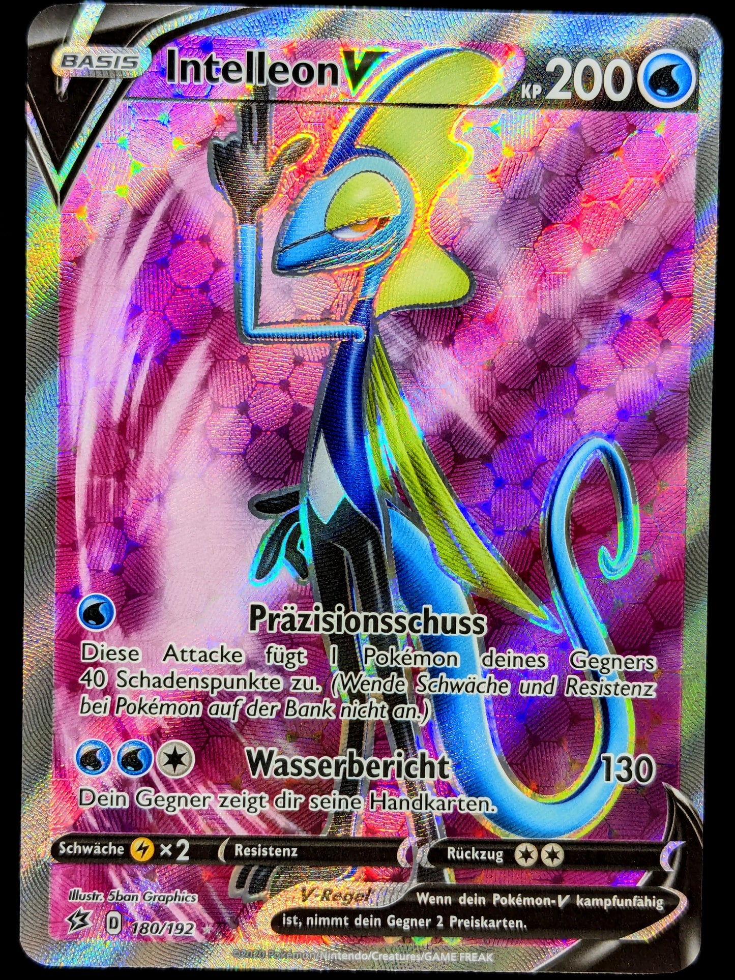 Intelleon V Full Art 180/192 DE