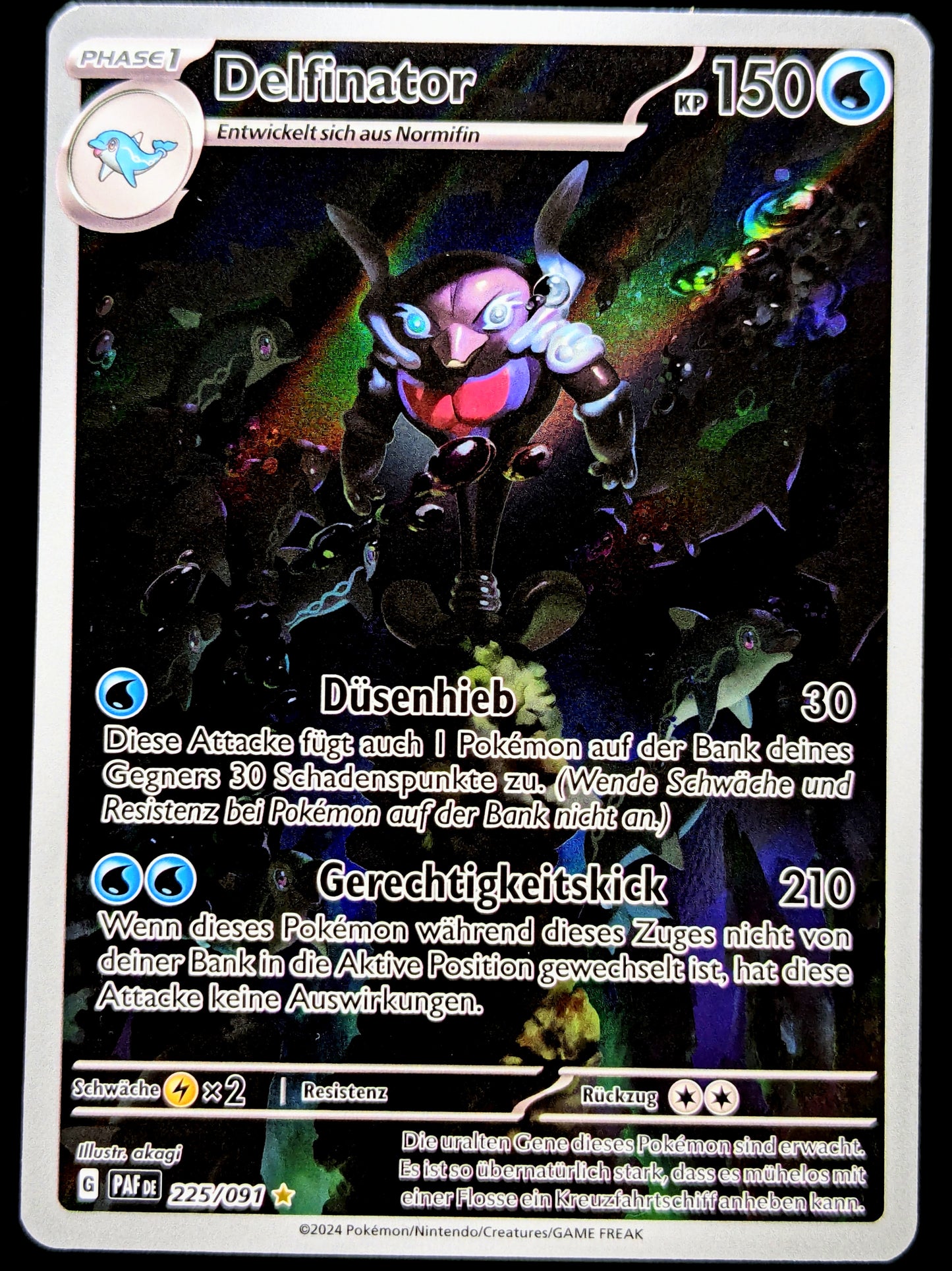 Delfinator 225/091 Illustration Rare DE