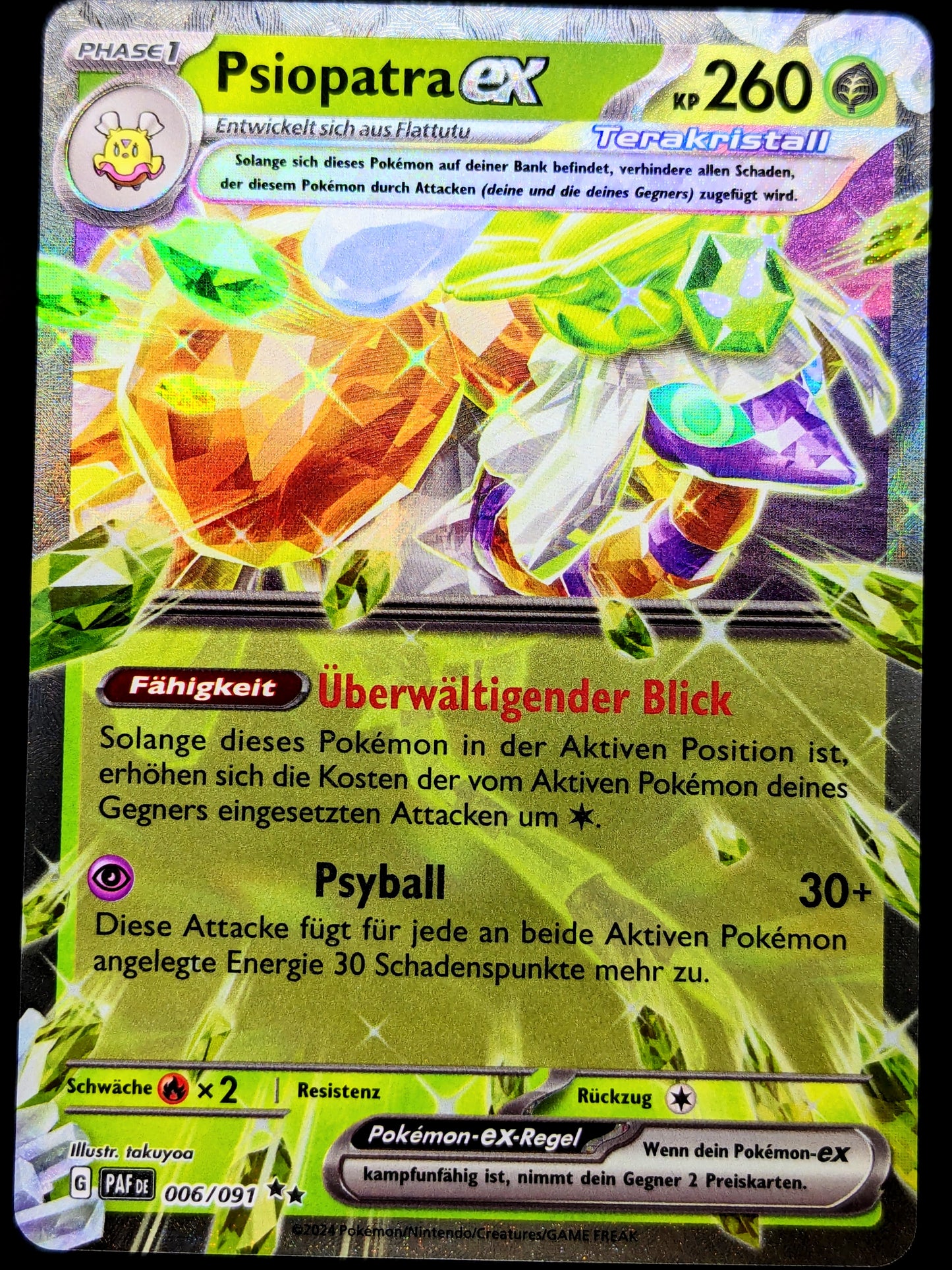 Psiopatra Ex Terakristall 006/091 DE