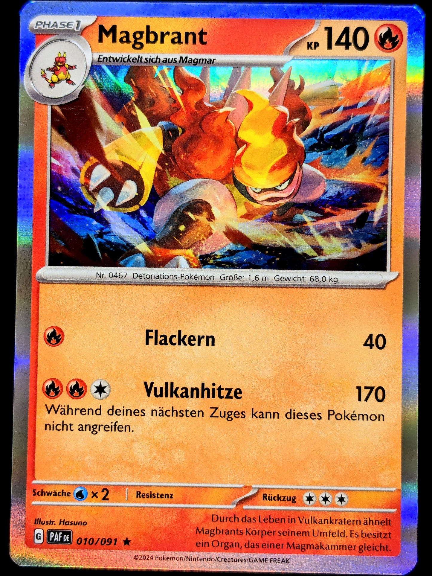 Magbrant Holo 010/091 DE