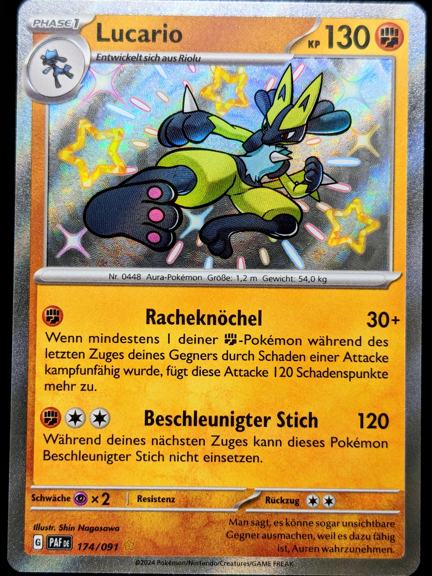 Lucario Shiny 174/091 DE