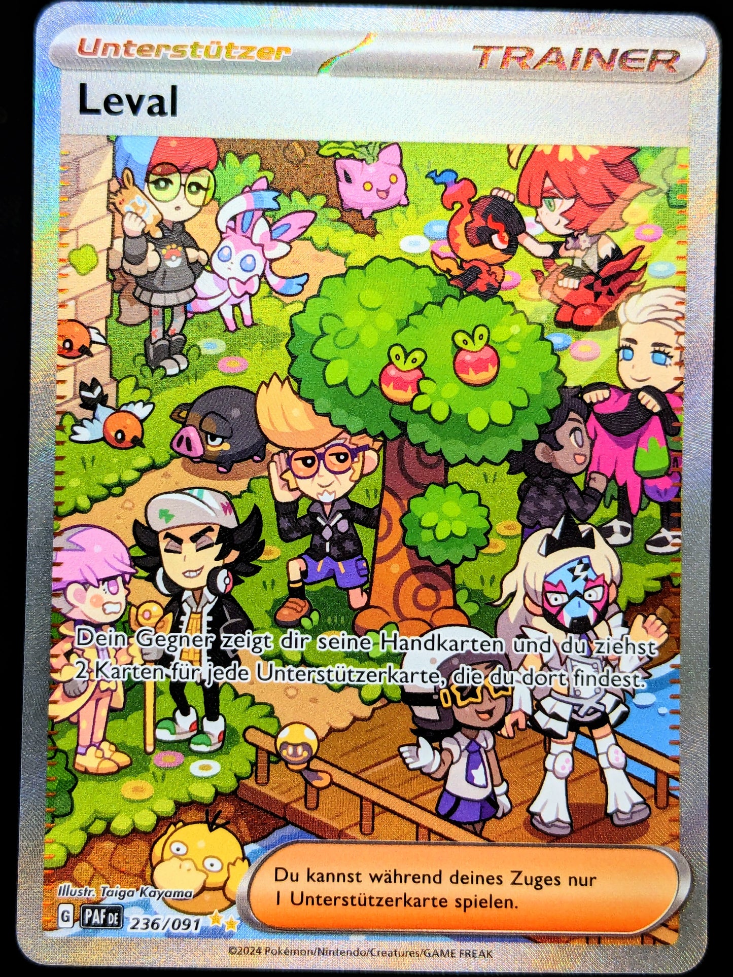 Leval 236/091 Special Illustration Rare DE