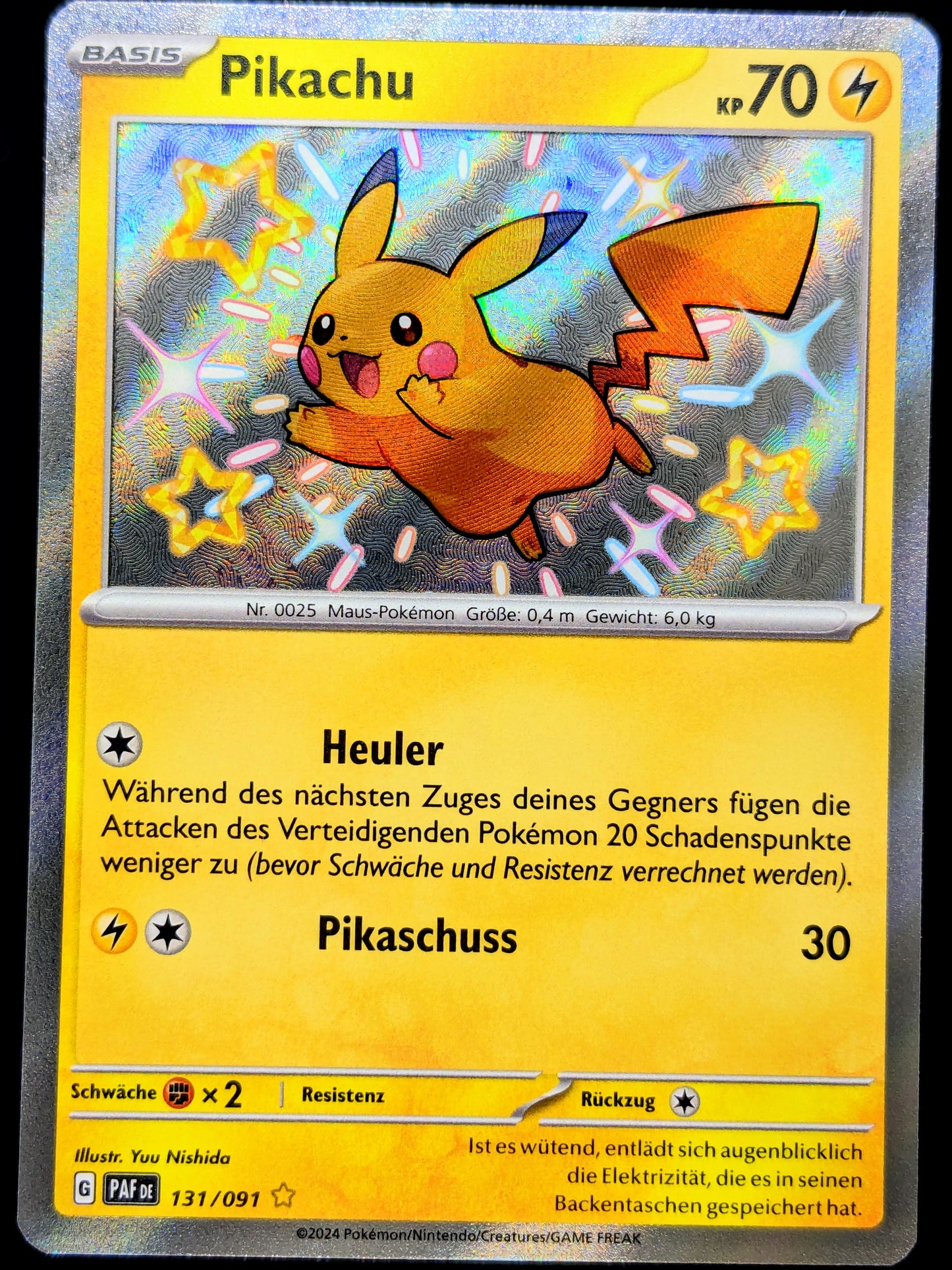 Pikachu Shiny 131/091 DE