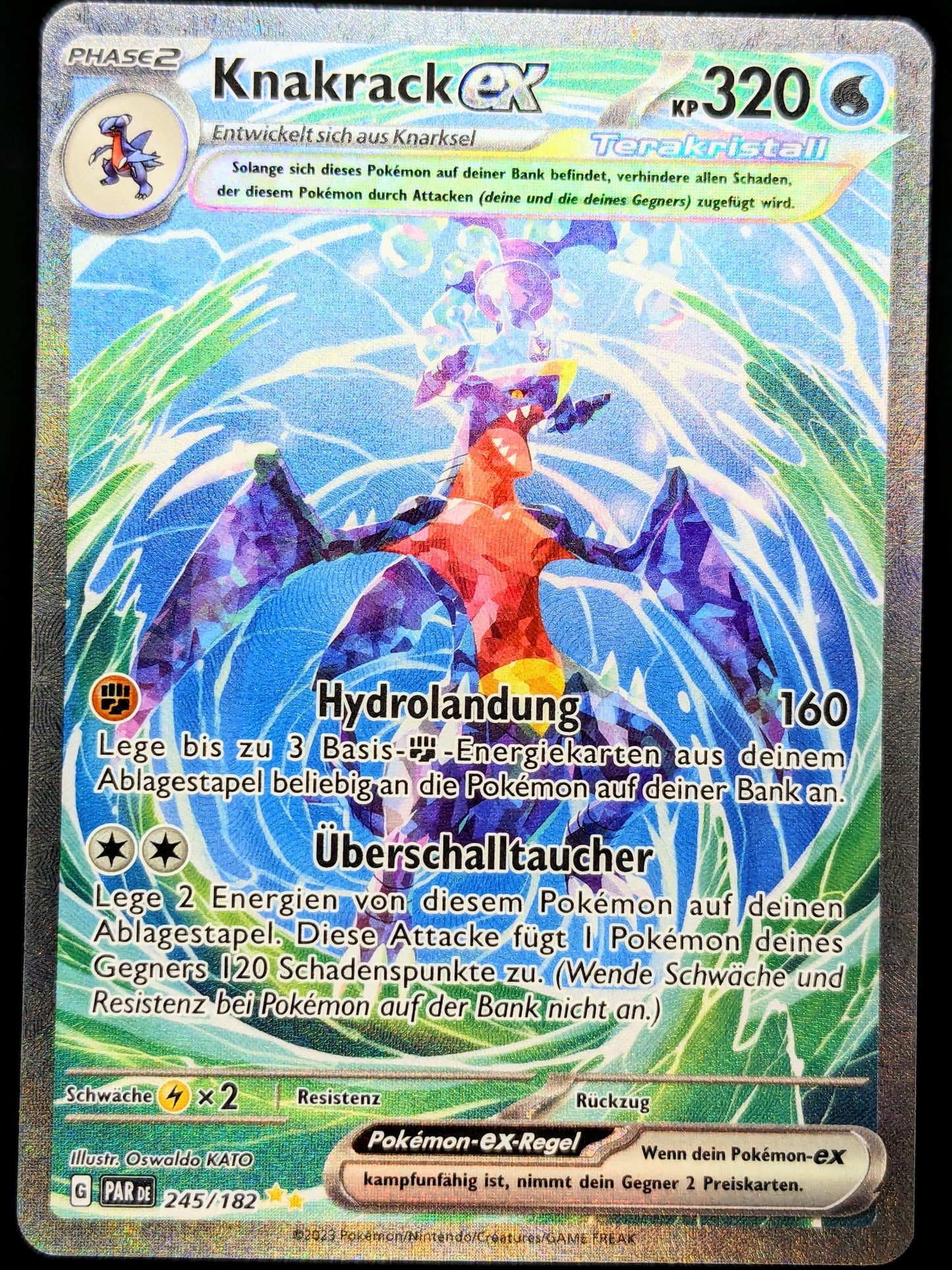 Knakrack Ex Terakristall 245/182 Special Illustration Rare DE