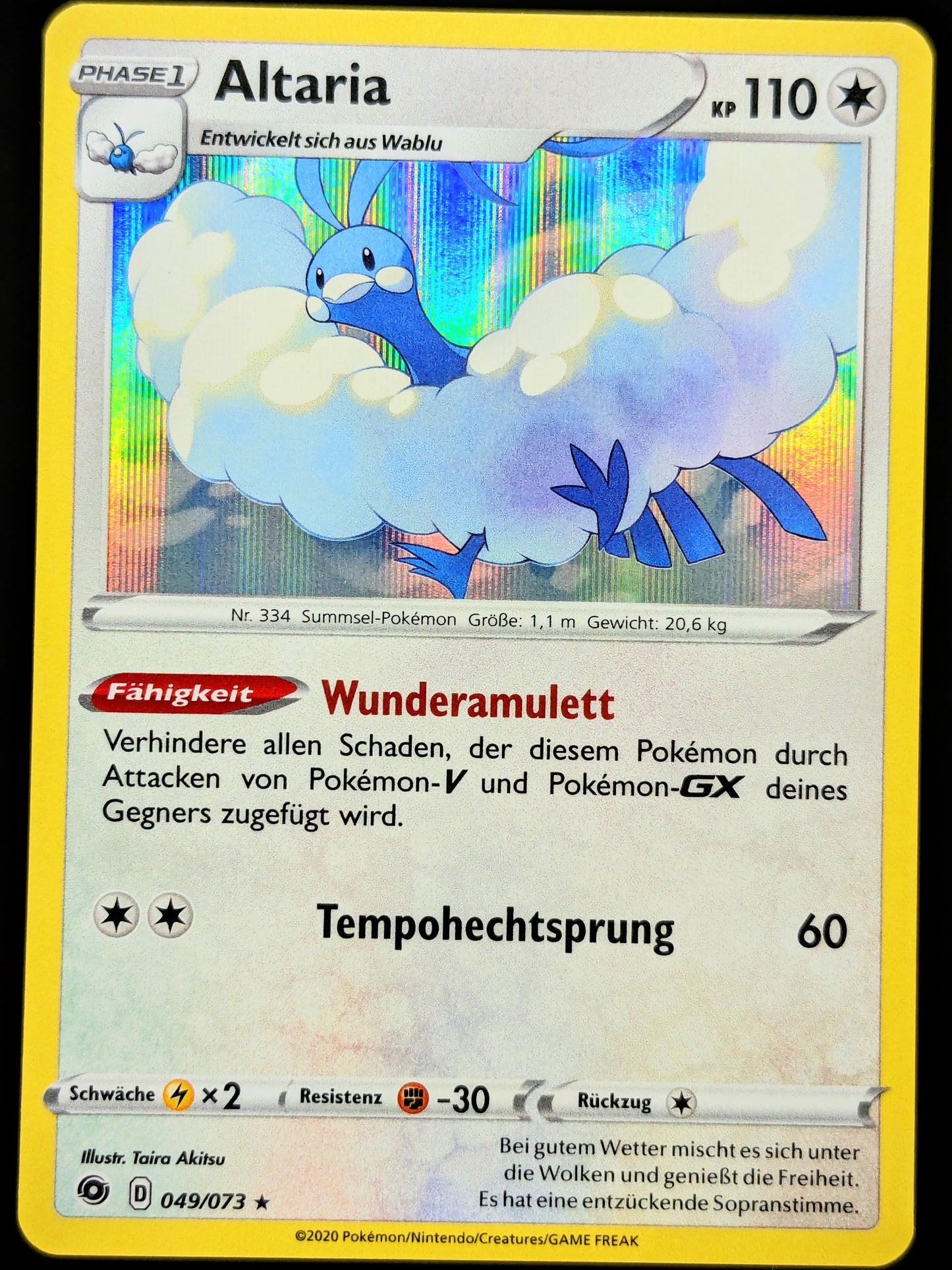 Altaria Holo 049/073 DE