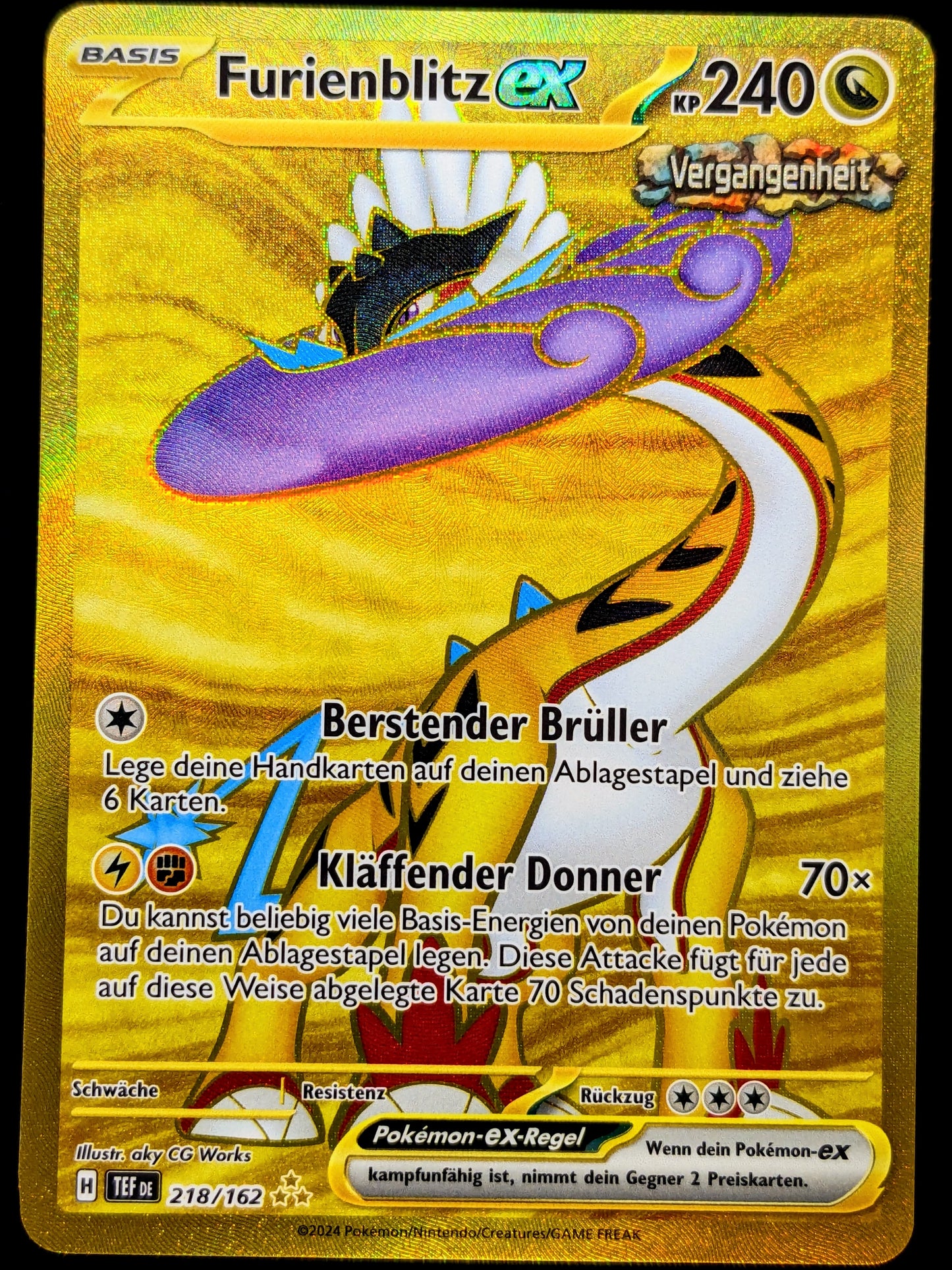 Furienblitz Ex Gold 218/162 DE