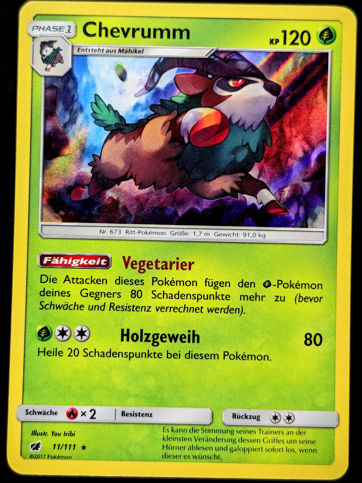 Chevrumm Holo 11/111 DE