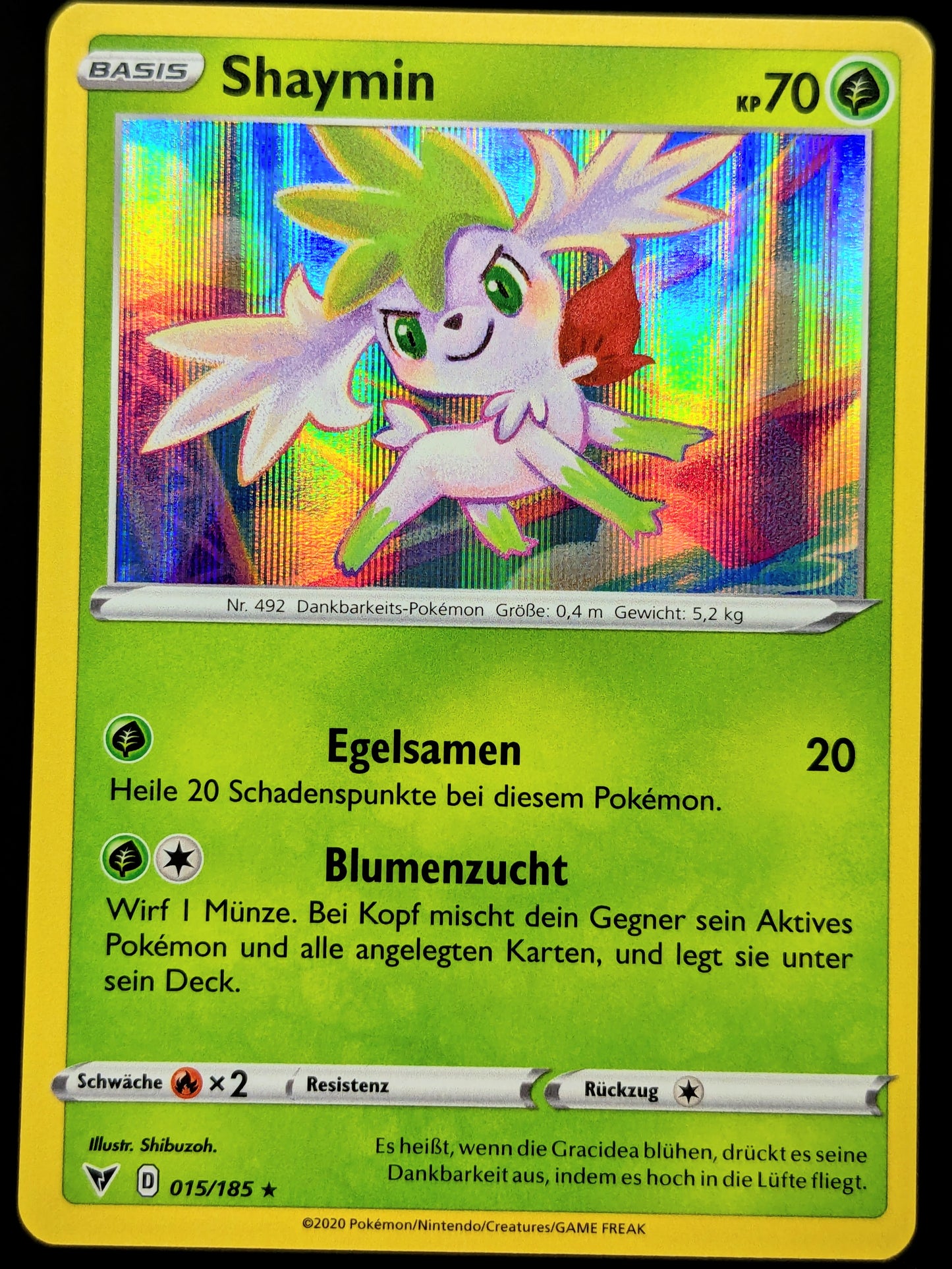 Shaymin Holo 015/185 DE