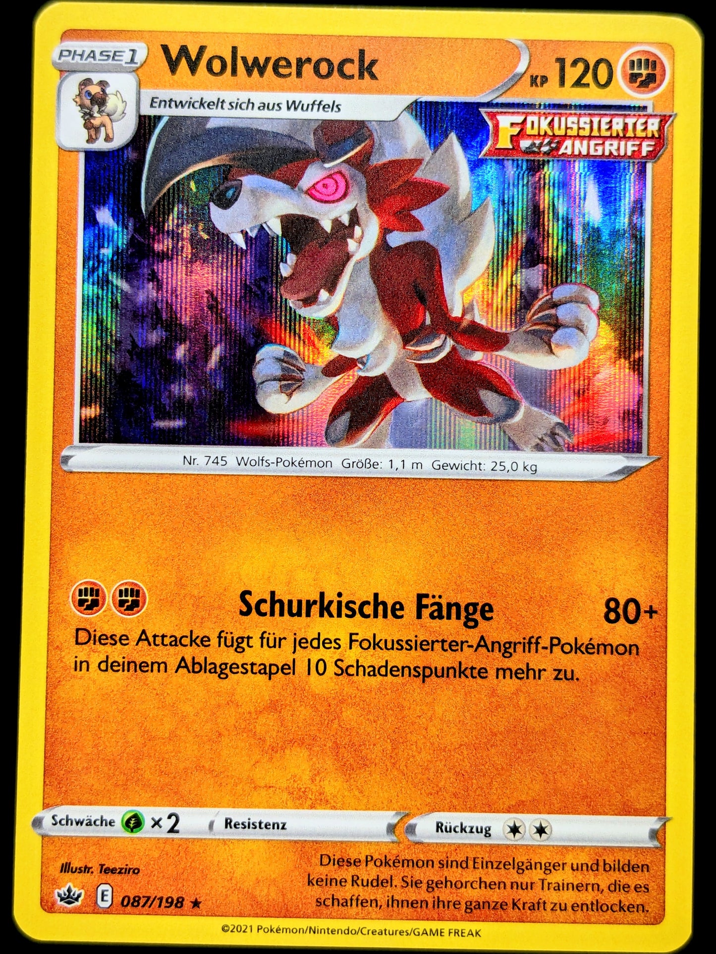 Wolwerock Holo 087/198 DE