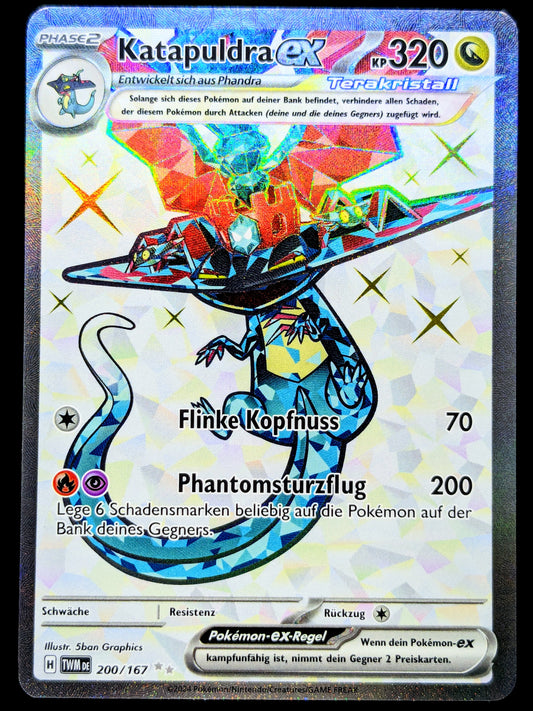 Katapuldra Ex 200/167 Terakristall Full Art DE