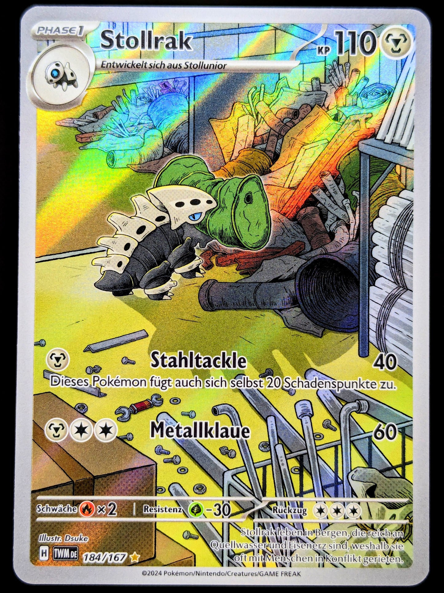 Stollrak 184/167 Illustration Rare DE