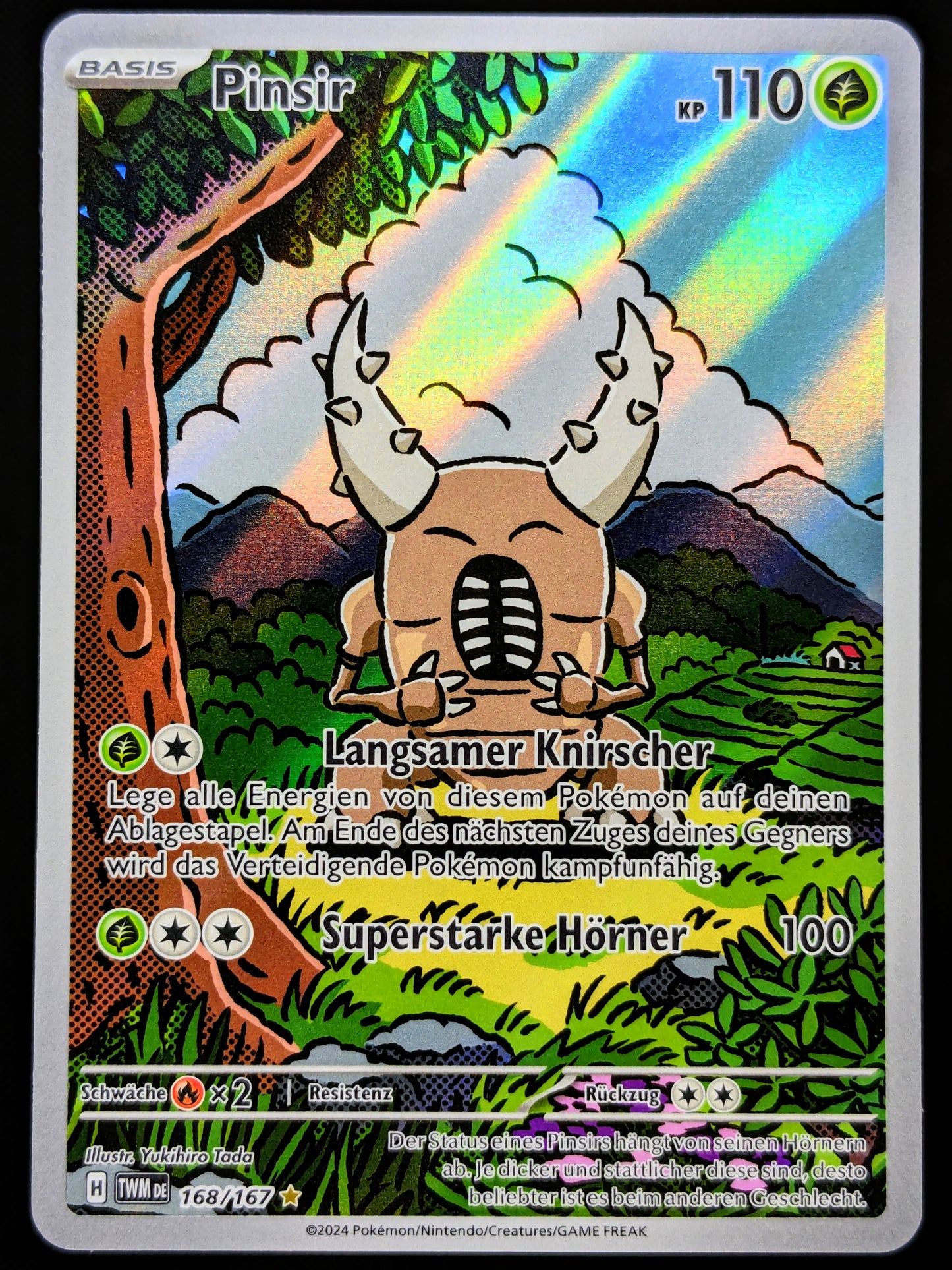 Pinsir 168/167 Illustration Rare DE
