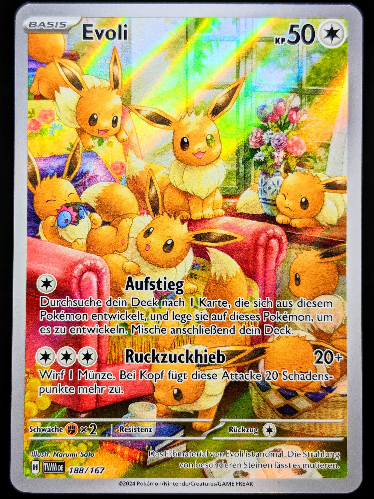 Evoli 188/167 Illustration Rare DE