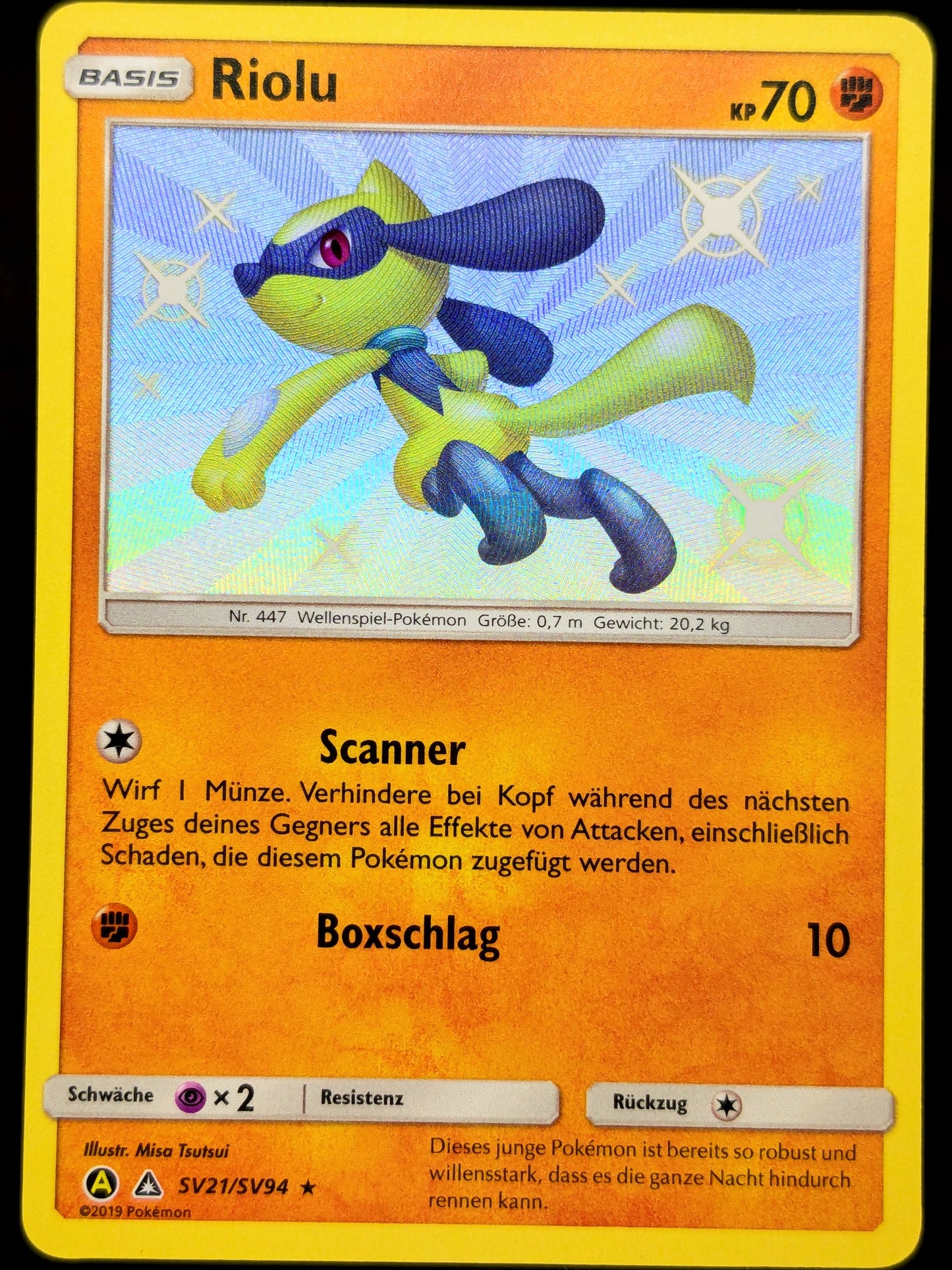 Riolu Shiny SV21/SV94 DE